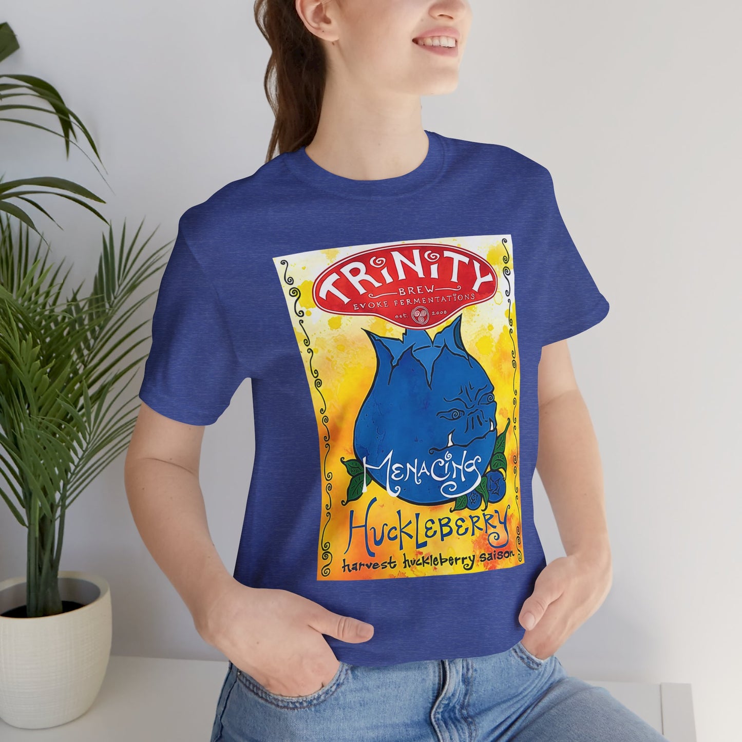 Menacing Huckleberry Short Sleeve Tee