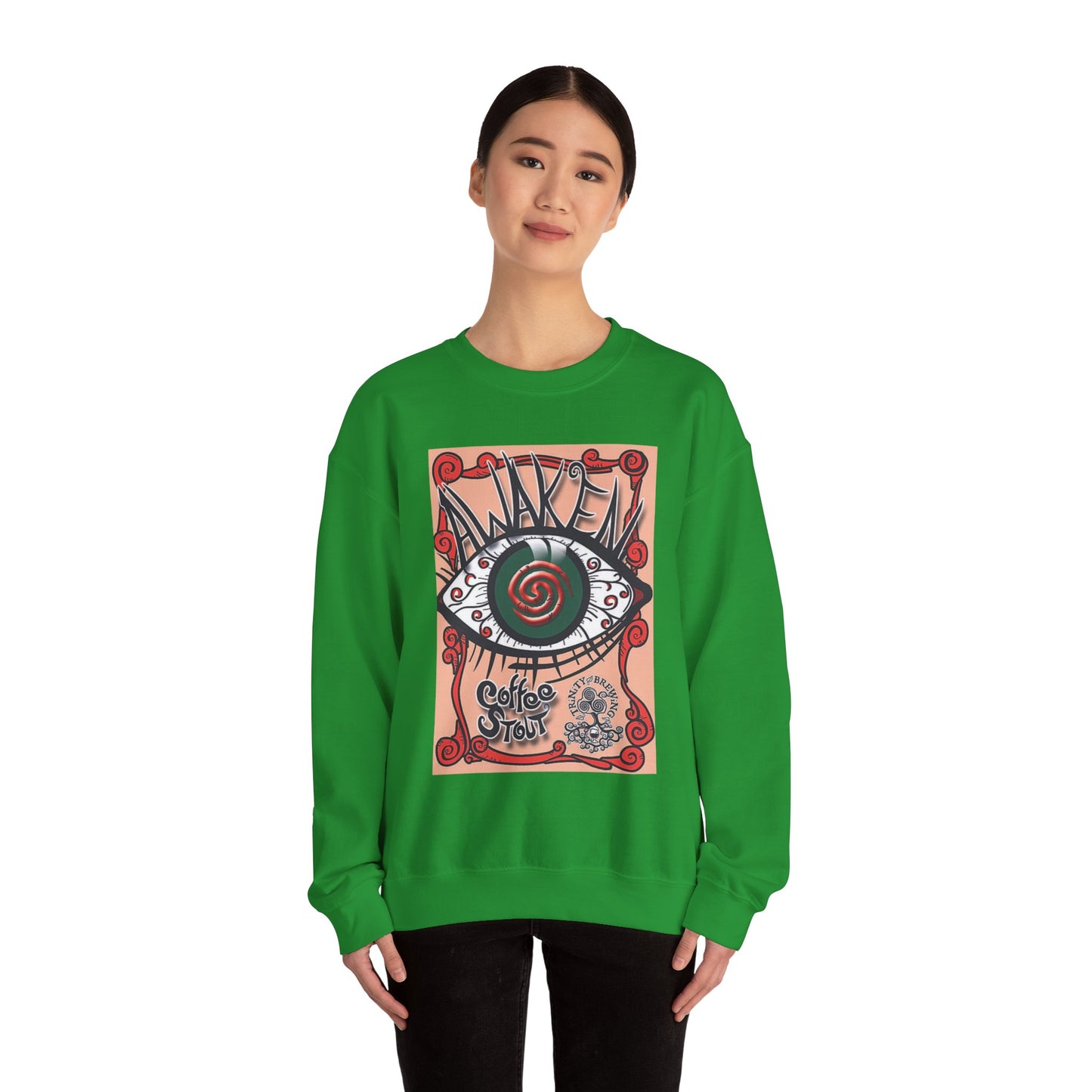 Awaken Coffee Stout TRiNiTY Crewneck Sweatshirt