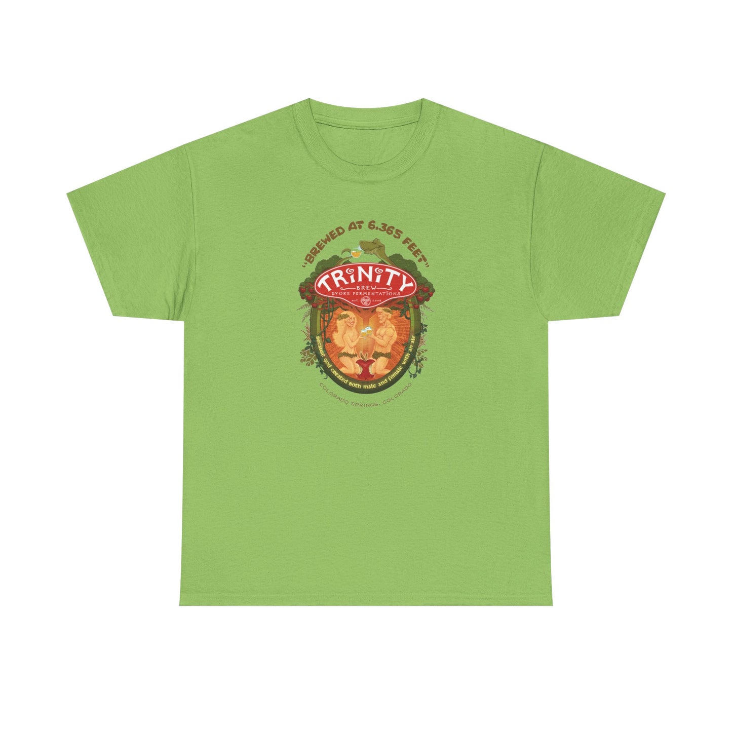 TRiNiTY Adam & Eve Ale (Lighter Colors) - Unisex Heavy Cotton Tee