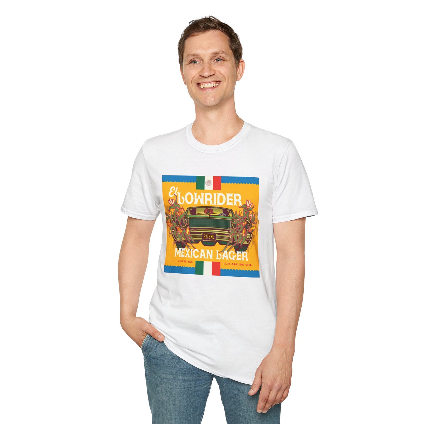 TRiNiTY Lowrider Mexican Lager - Unisex Softstyle T-Shirt