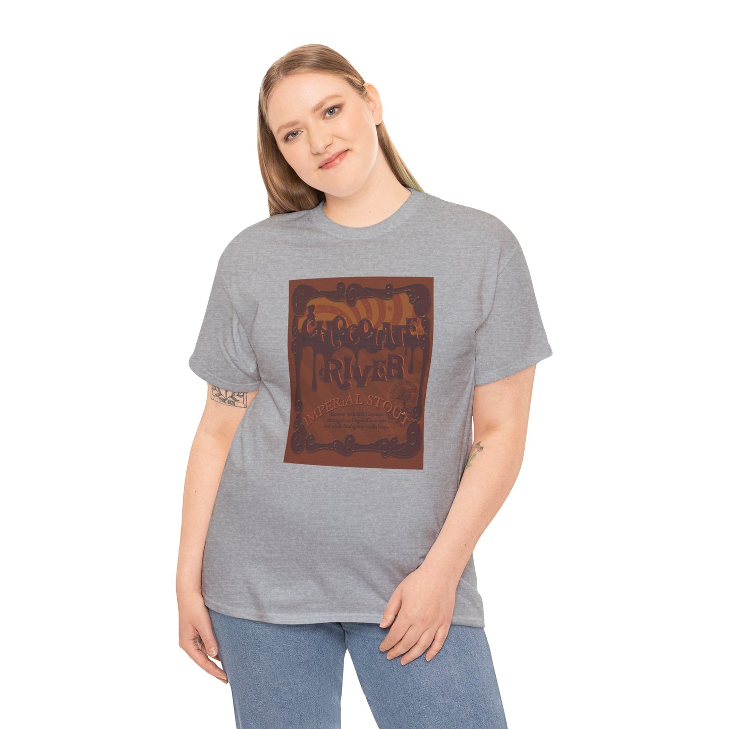 TRiNiTY Chocolate River - Unisex Heavy Cotton Tee
