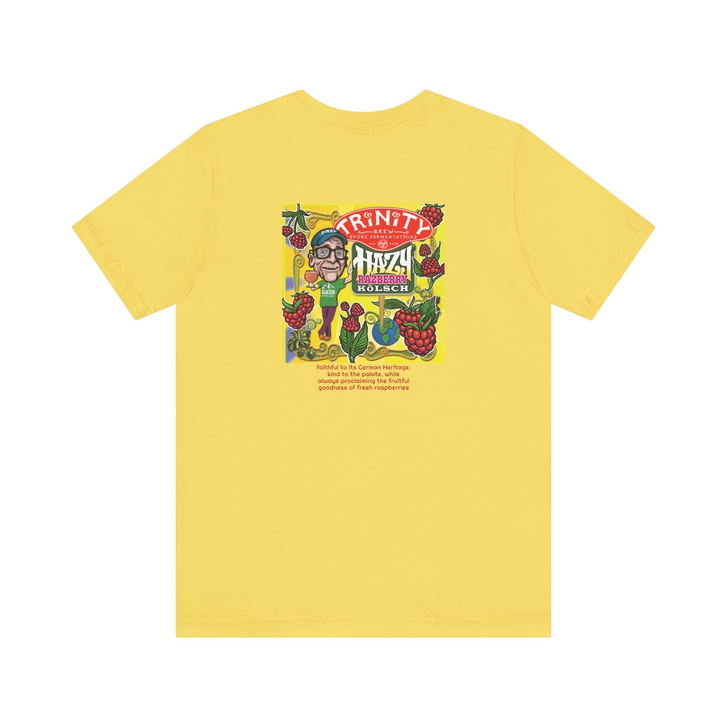 TRiNiTY Hazy Razberry Kolsch - Unisex Jersey Short Sleeve Tee