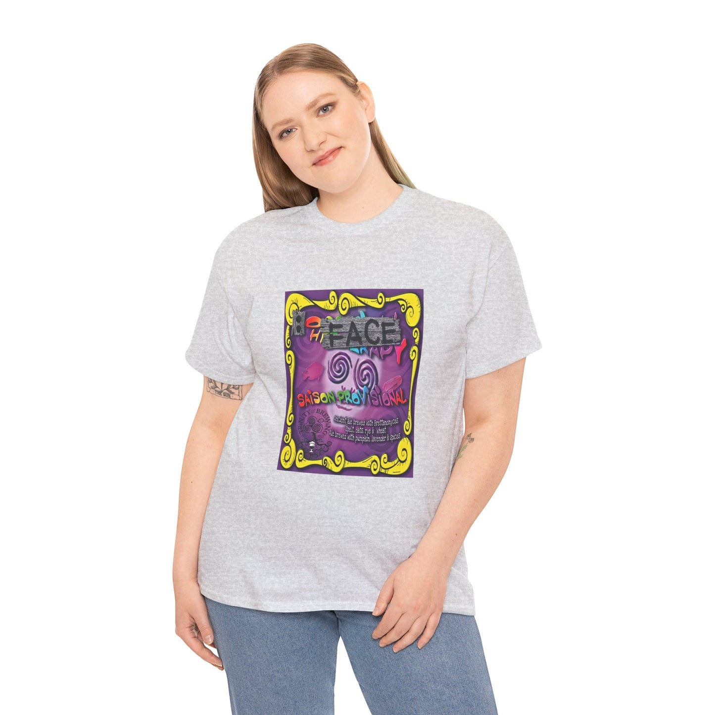 TRiNiTY Oh Face! - Unisex Heavy Cotton Tee