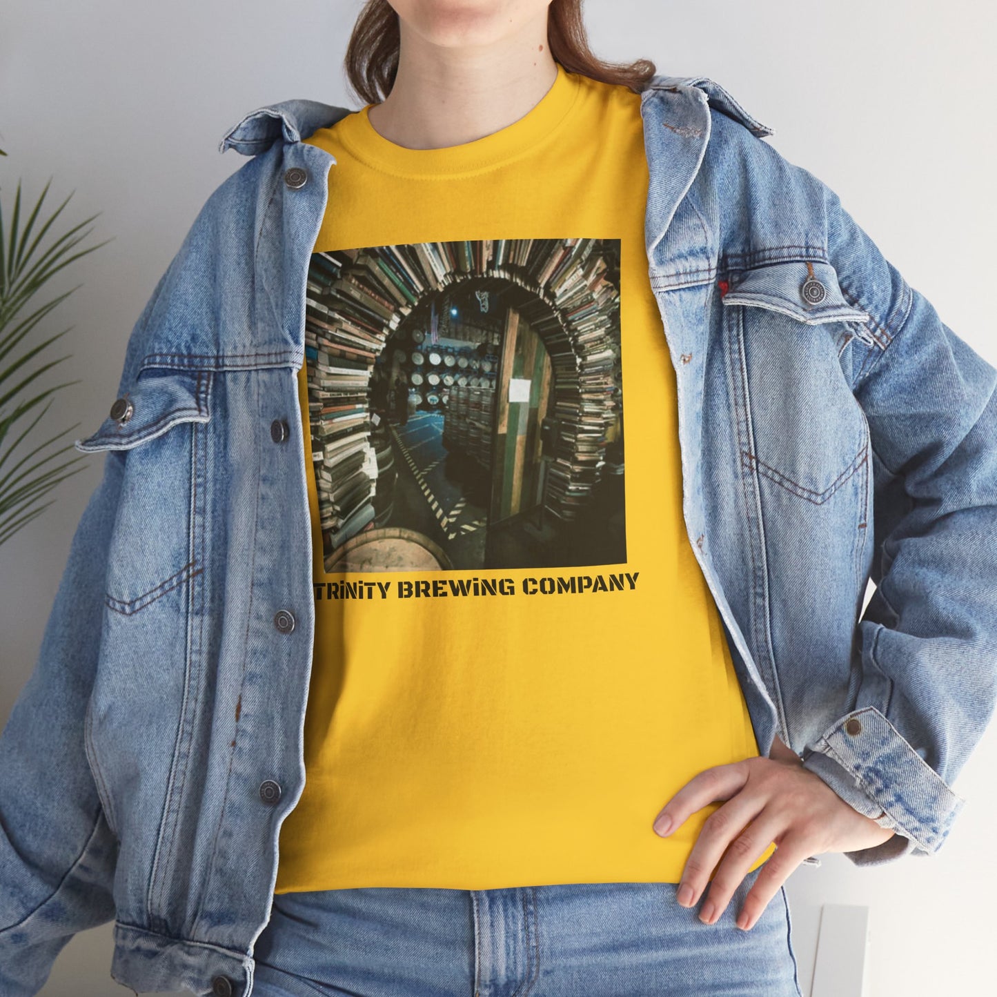 TRiNiTY Book Arch - Unisex Heavy Cotton Tee