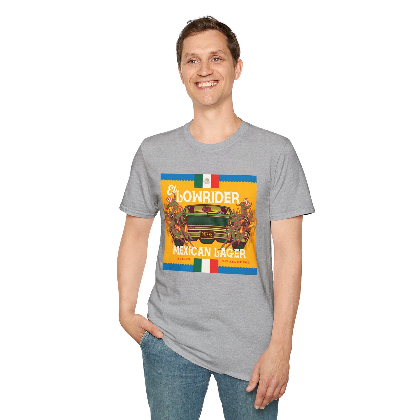 TRiNiTY Lowrider Mexican Lager - Unisex Softstyle T-Shirt