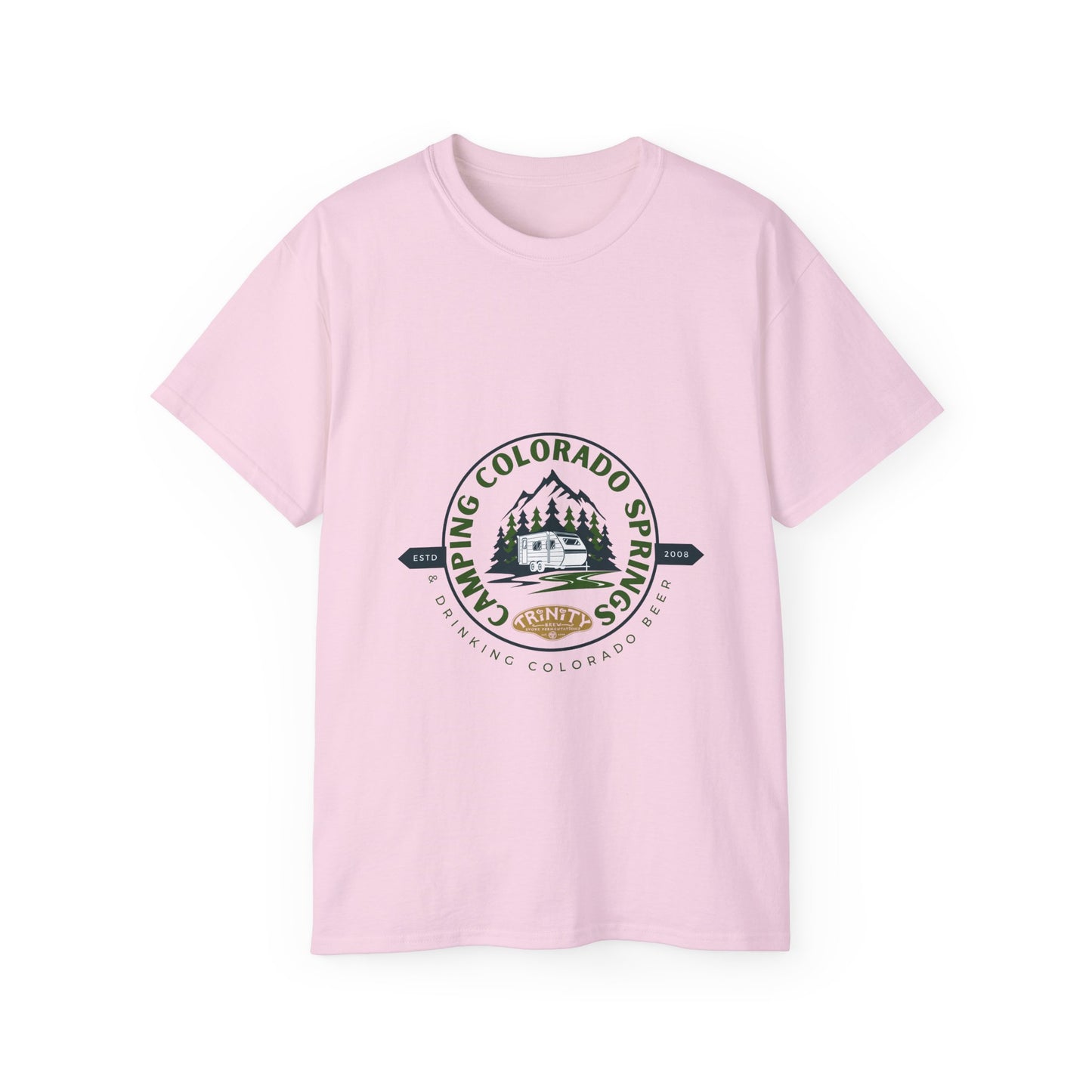 Camping in Colorado T-Shirt Unisex Ultra Cotton Tee