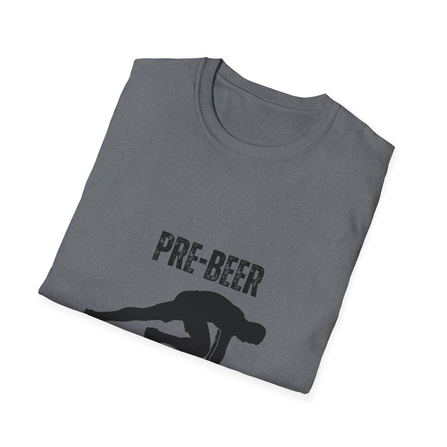 Pre-Beer Workout T-Shirt, Fun Fitness Tee, Unisex Athletic Shirt, Workout Clothing, Beer Lover's Gift, Gym Apparel