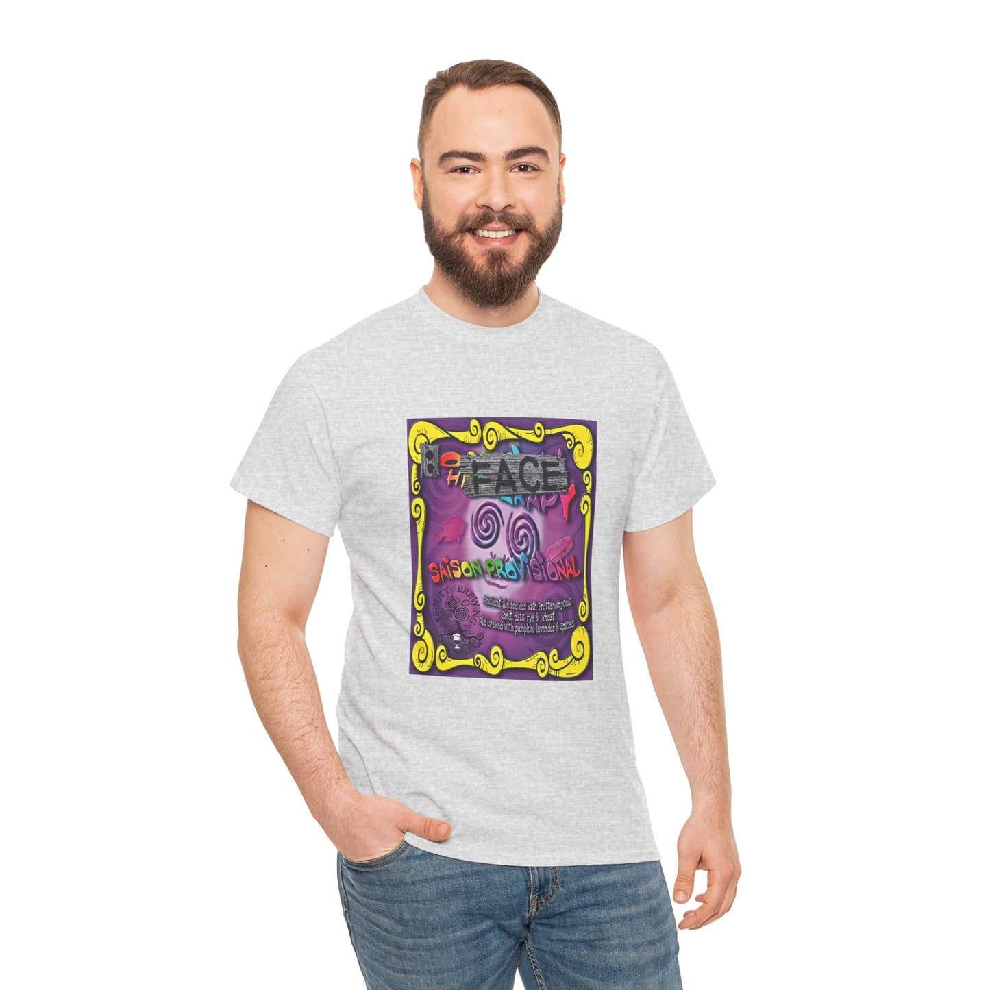 TRiNiTY Oh Face! - Unisex Heavy Cotton Tee