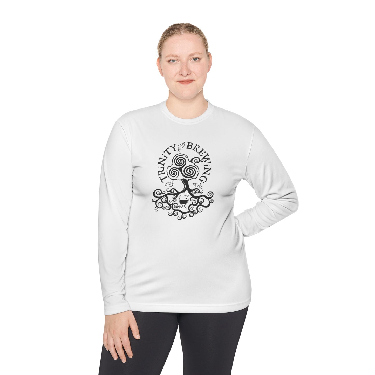 Trinity Brewing Tree Logo Unisex Lightweight Long Sleeve Tee