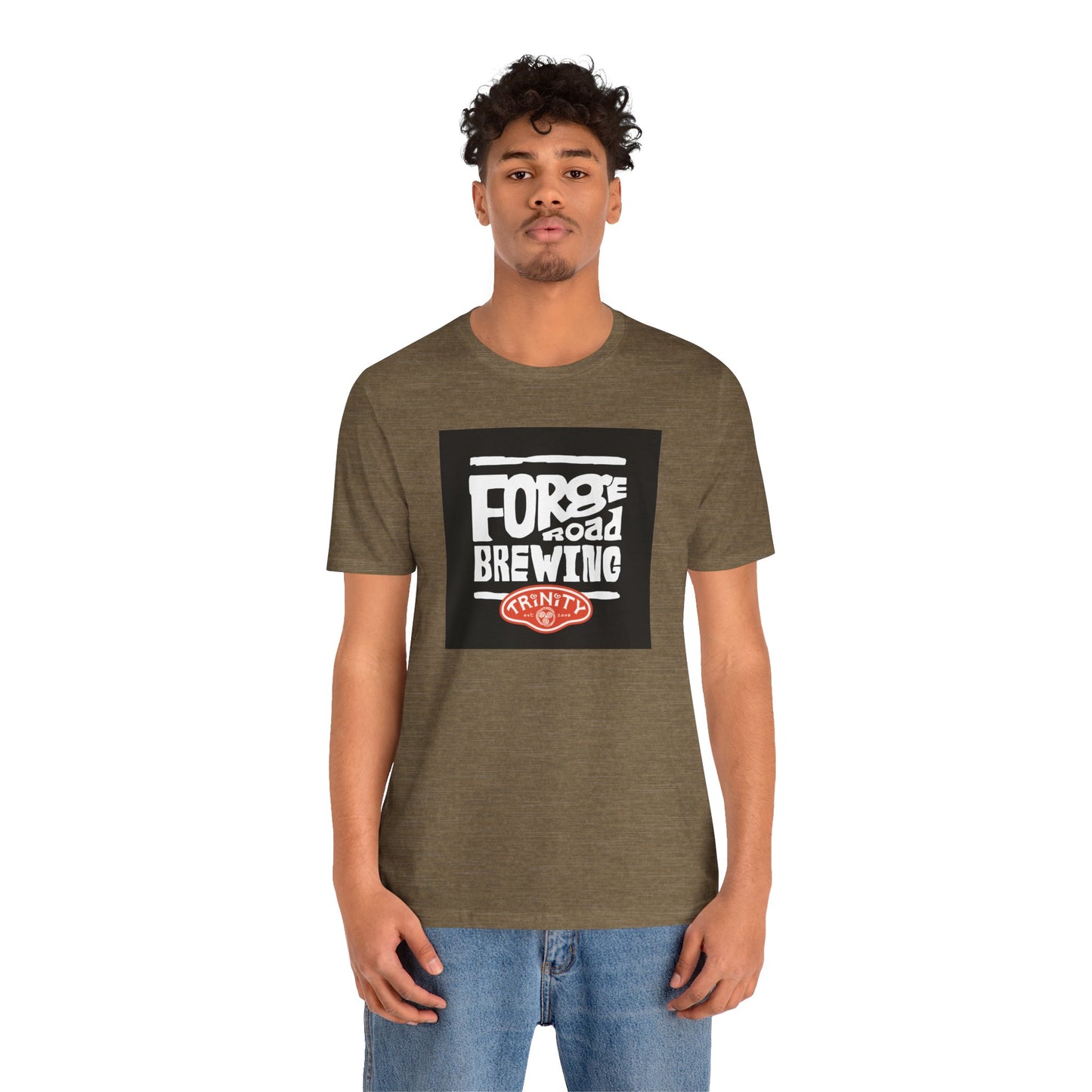 T2 Forge Road Brewery - Unisex Jersey Short Sleeve Tee