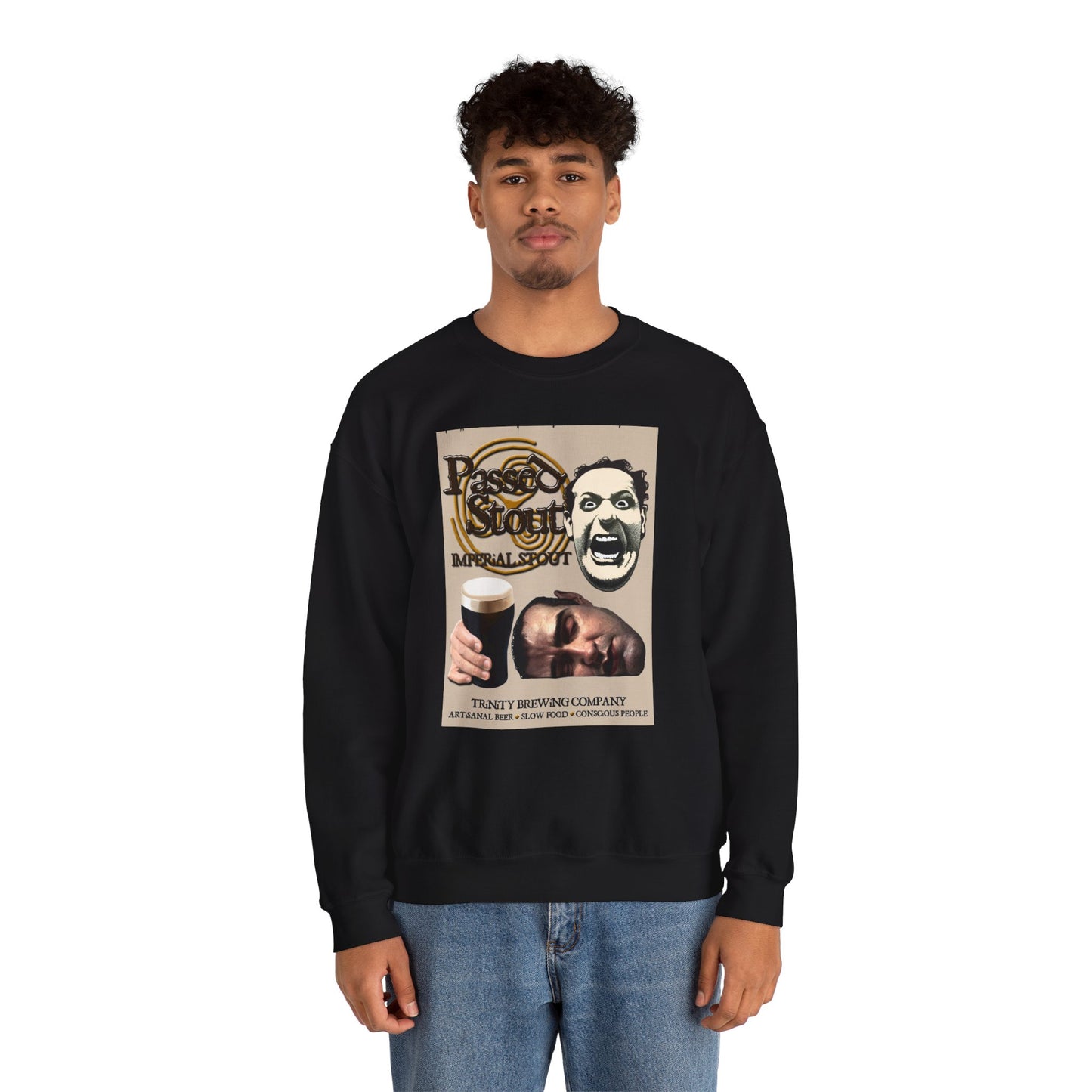 TRiNiTY Passed Stout Imperial Stout - Unisex Heavy Blend™ Crewneck Sweatshirt