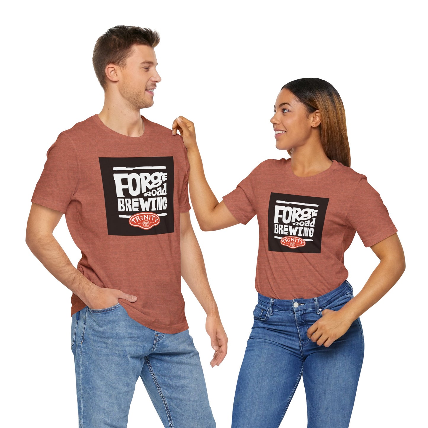 T2 Forge Road Brewery - Unisex Jersey Short Sleeve Tee