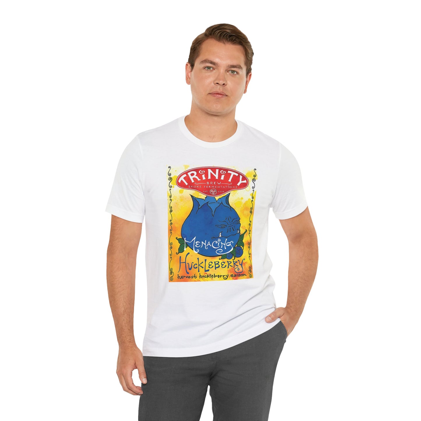Menacing Huckleberry Short Sleeve Tee