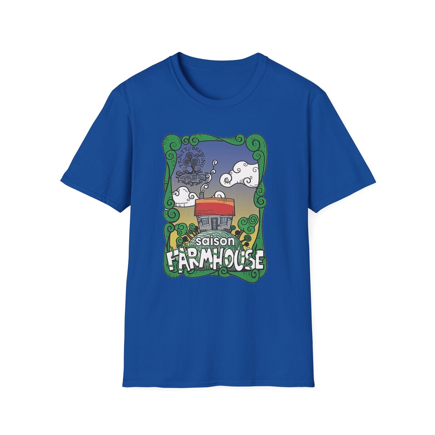TRiNiTY Farmhouse Saison (Darker Colors) - Unisex Softstyle T-Shirt