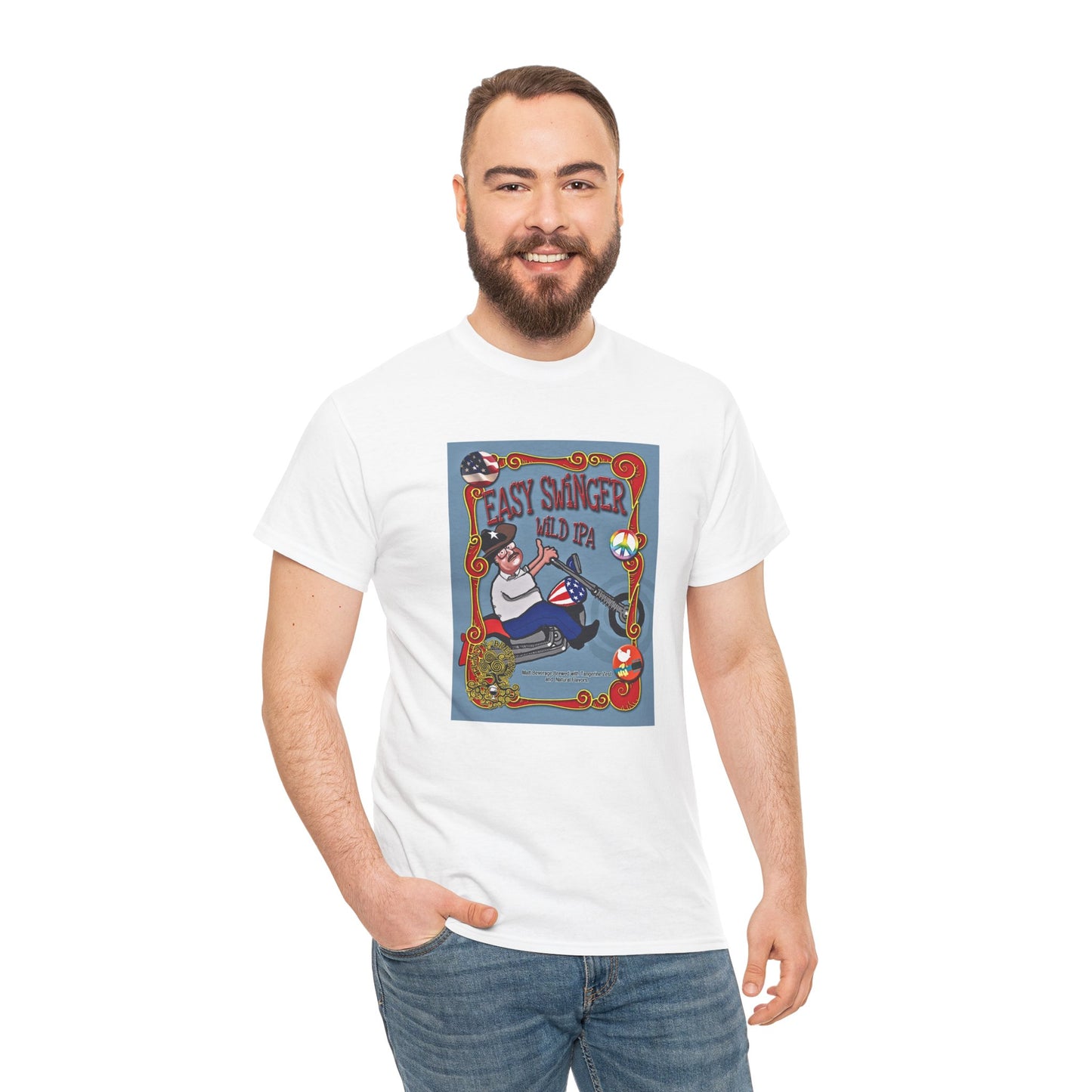 TRiNiTY Easy Swinger - Unisex Heavy Cotton Tee