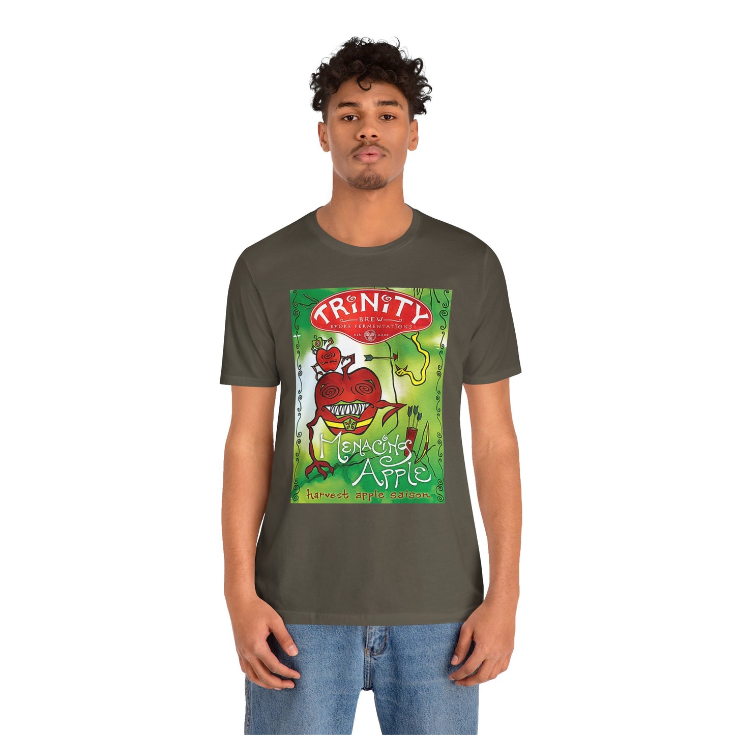 Menacing Apple Short Sleeve Tee