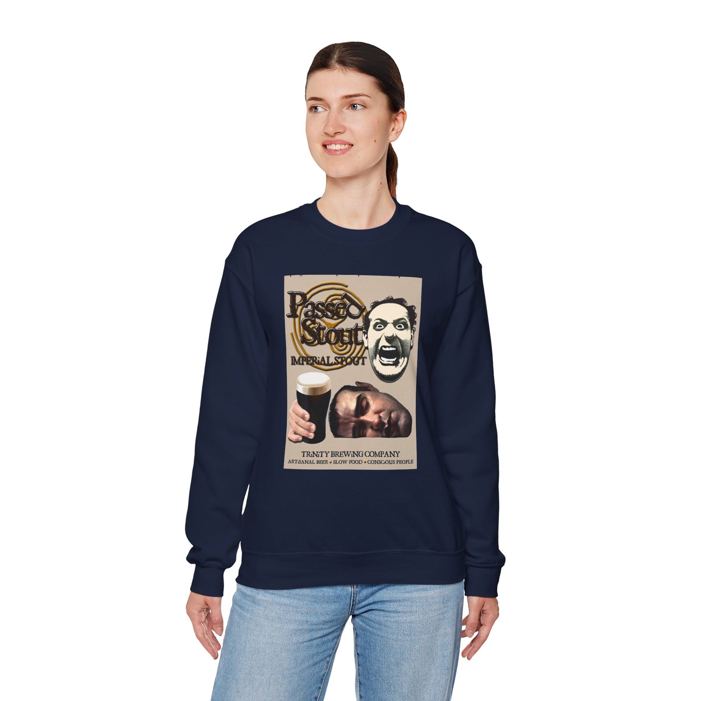 TRiNiTY Passed Stout Imperial Stout - Unisex Heavy Blend™ Crewneck Sweatshirt