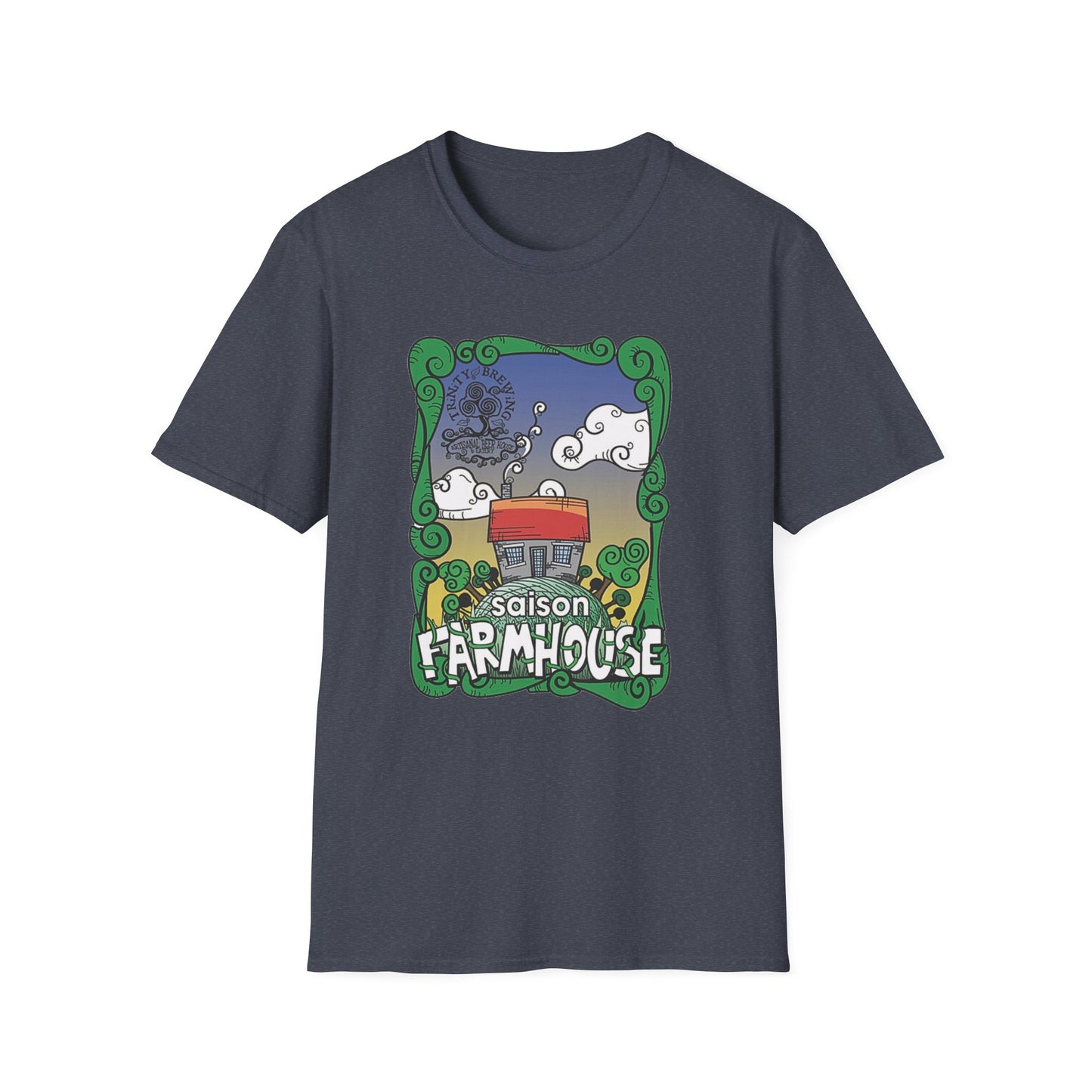 TRiNiTY Farmhouse Saison (Darker Colors) - Unisex Softstyle T-Shirt