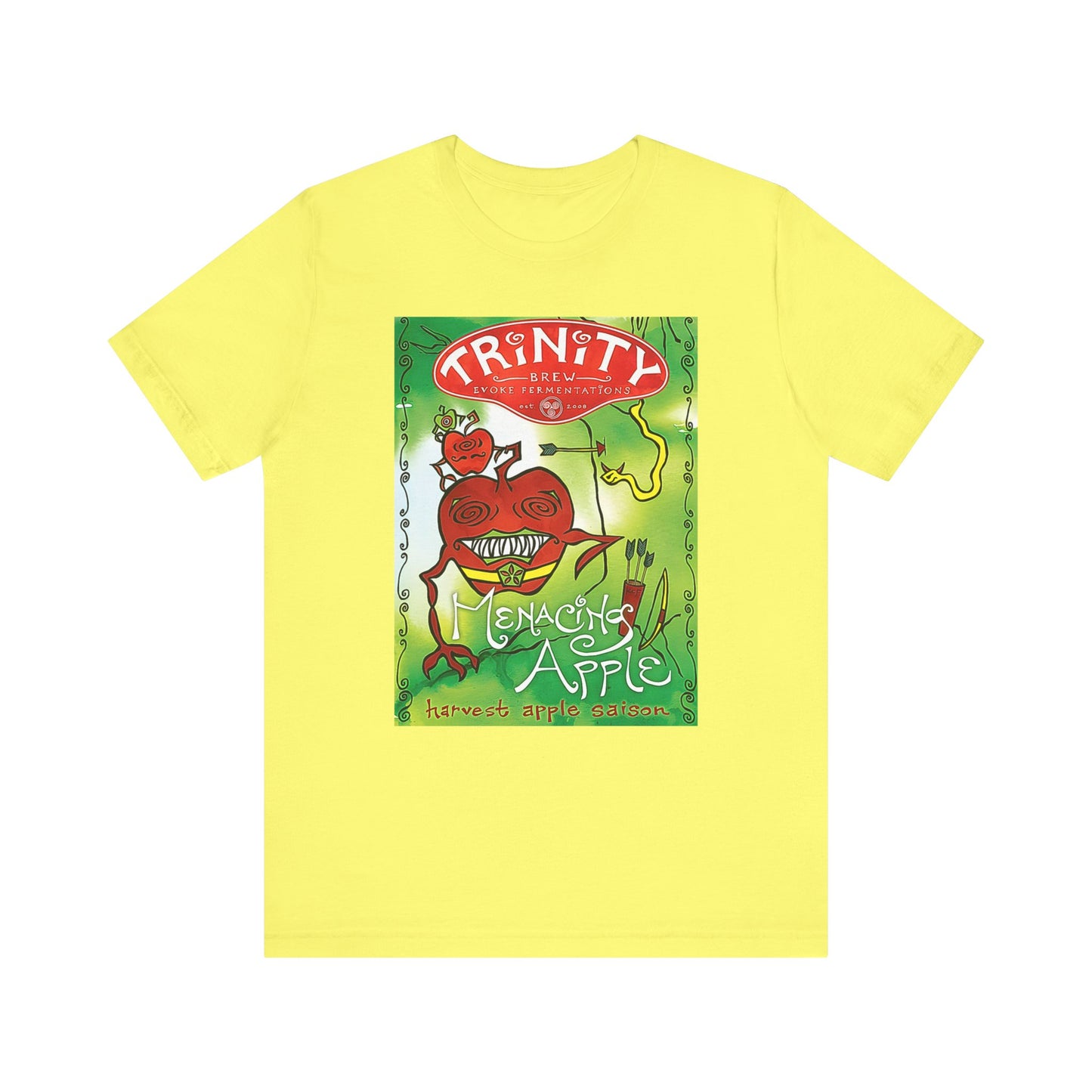 Menacing Apple Short Sleeve Tee