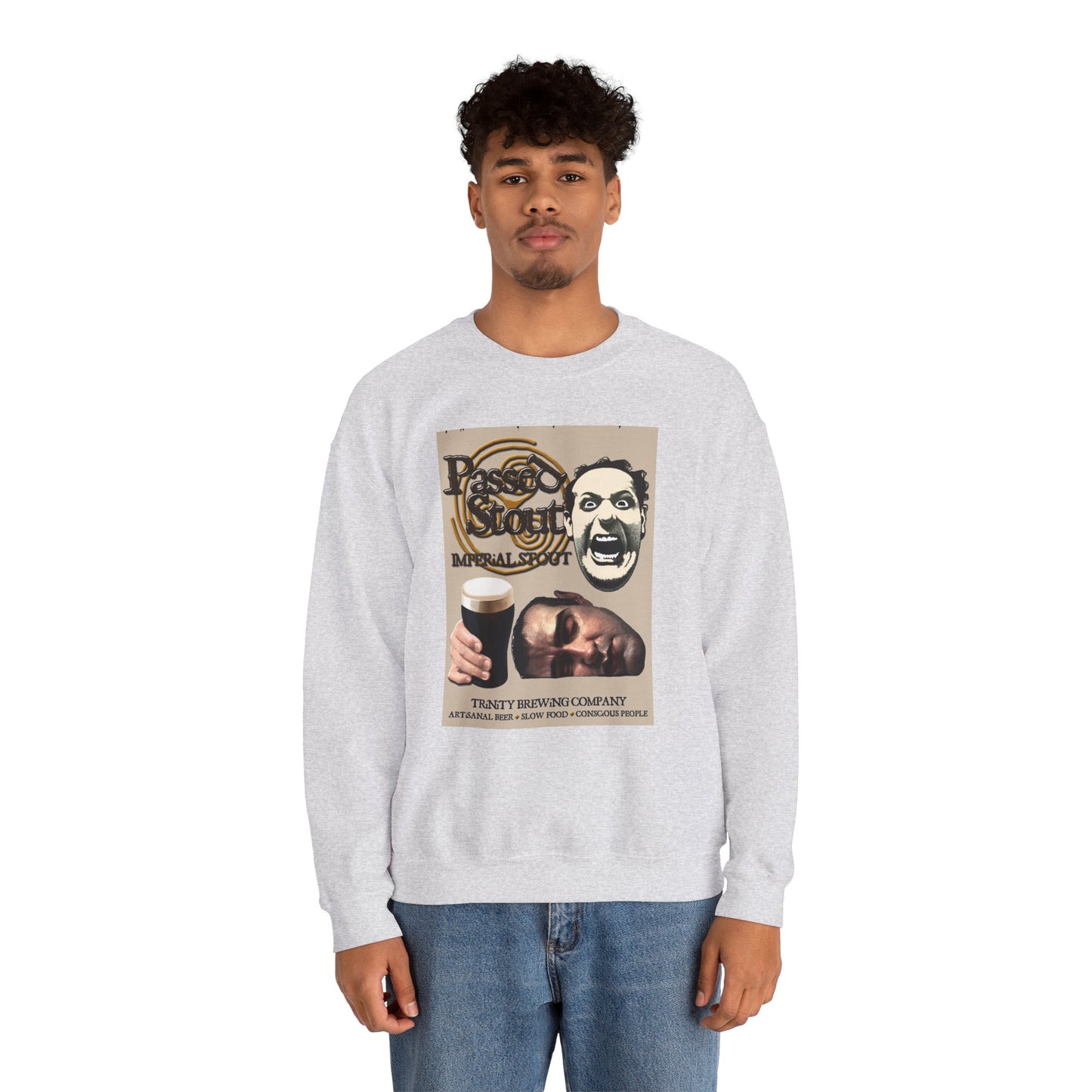 TRiNiTY Passed Stout Imperial Stout - Unisex Heavy Blend™ Crewneck Sweatshirt
