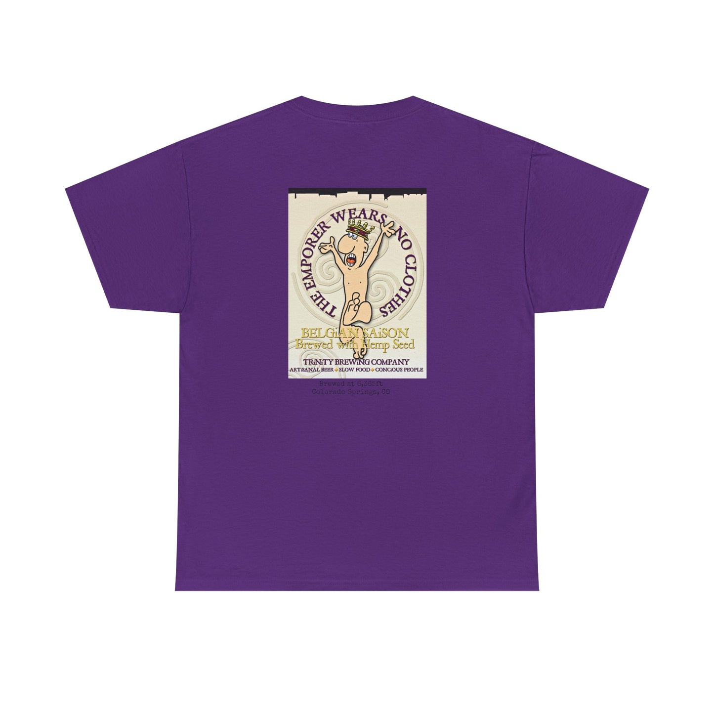 TRiNiTY The Emperor Has No Clothes - Unisex Heavy Cotton Tee