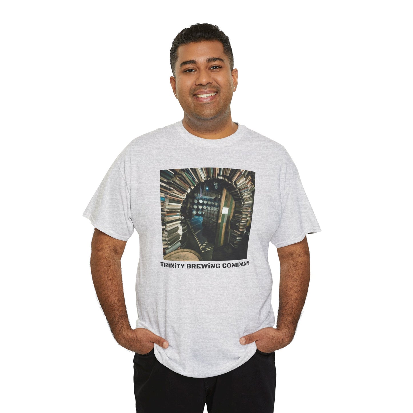 TRiNiTY Book Arch - Unisex Heavy Cotton Tee