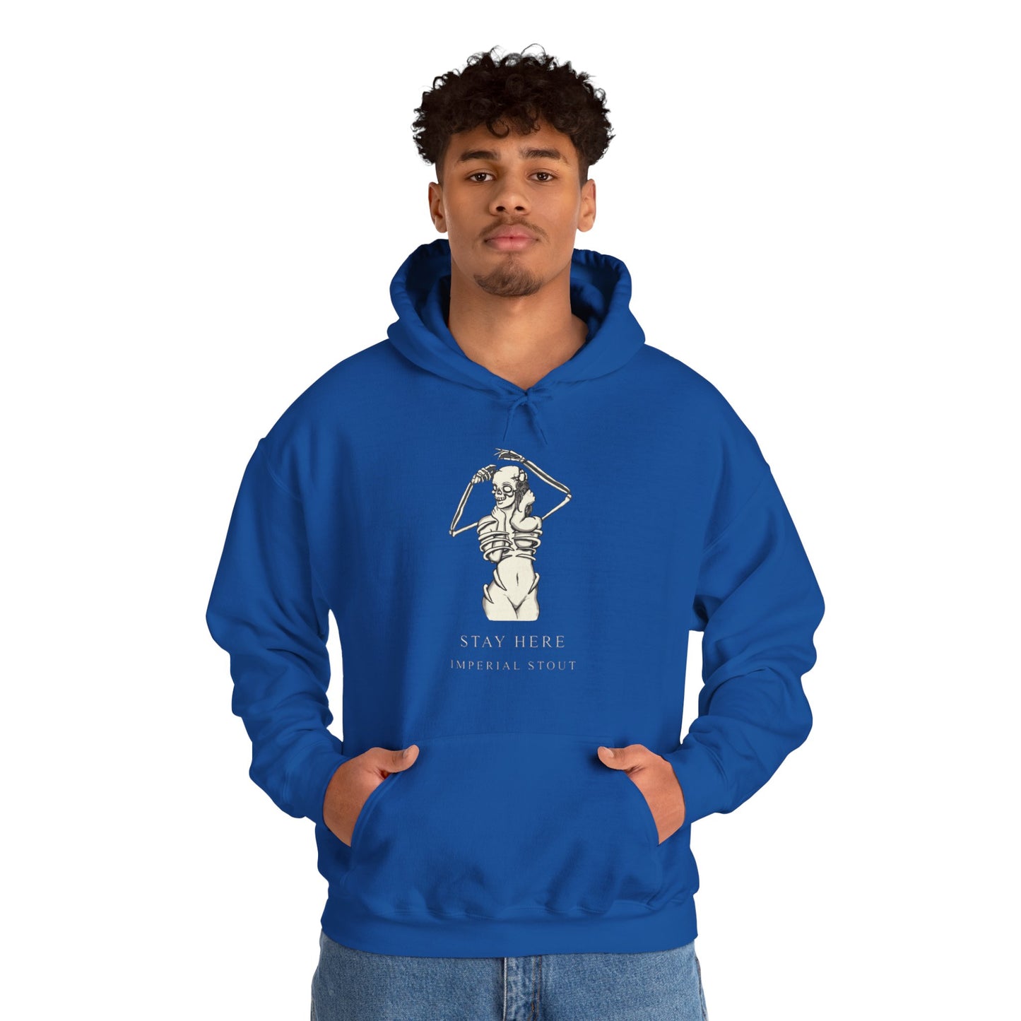 Stay Here Imperial Stout Hooded Sweatshirt