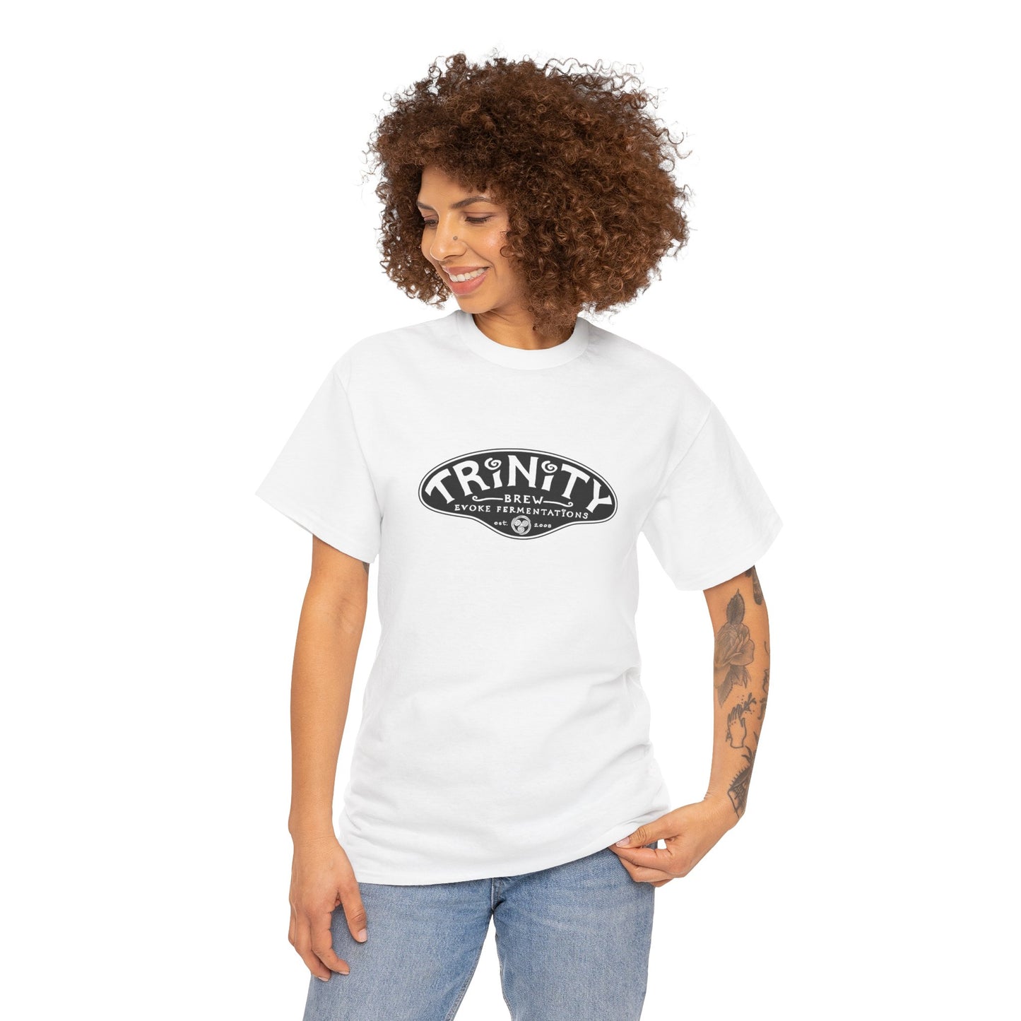 TRiNiTY The Emperor Has No Clothes - Unisex Heavy Cotton Tee