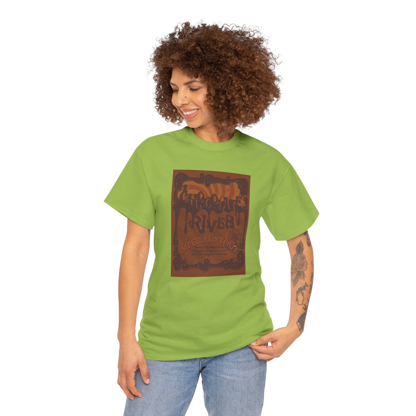 TRiNiTY Chocolate River - Unisex Heavy Cotton Tee