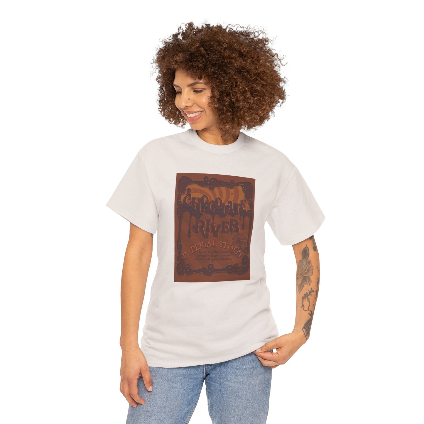 TRiNiTY Chocolate River - Unisex Heavy Cotton Tee