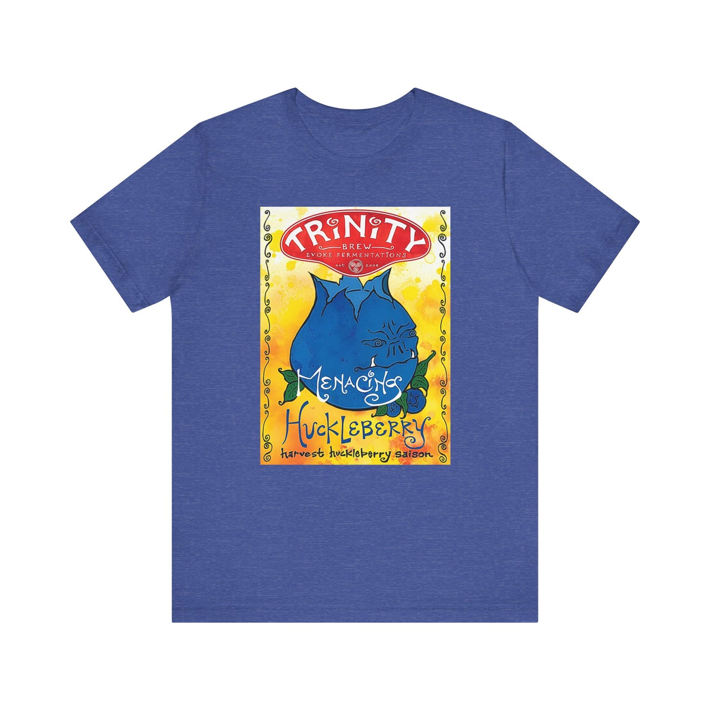 Menacing Huckleberry Short Sleeve Tee