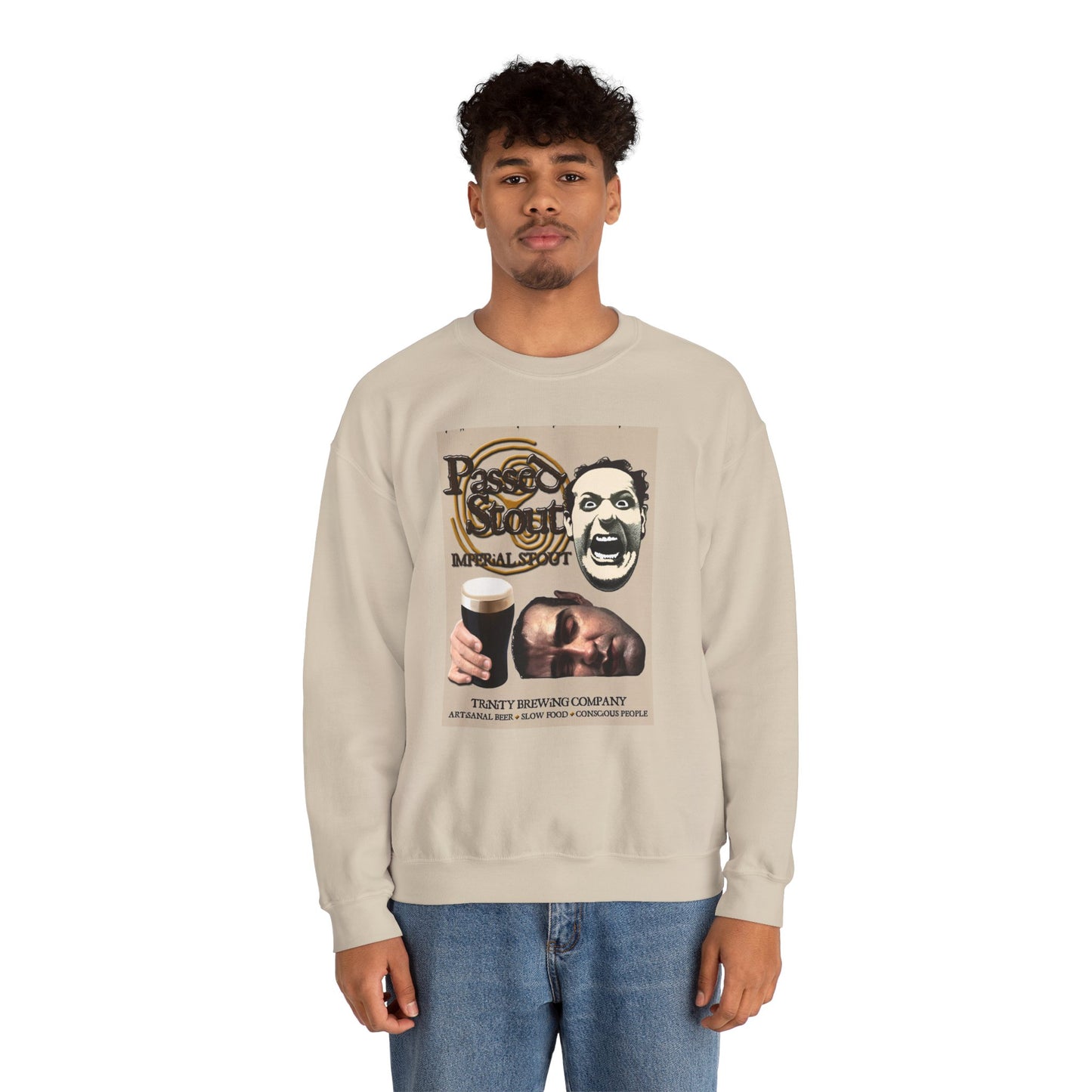 TRiNiTY Passed Stout Imperial Stout - Unisex Heavy Blend™ Crewneck Sweatshirt