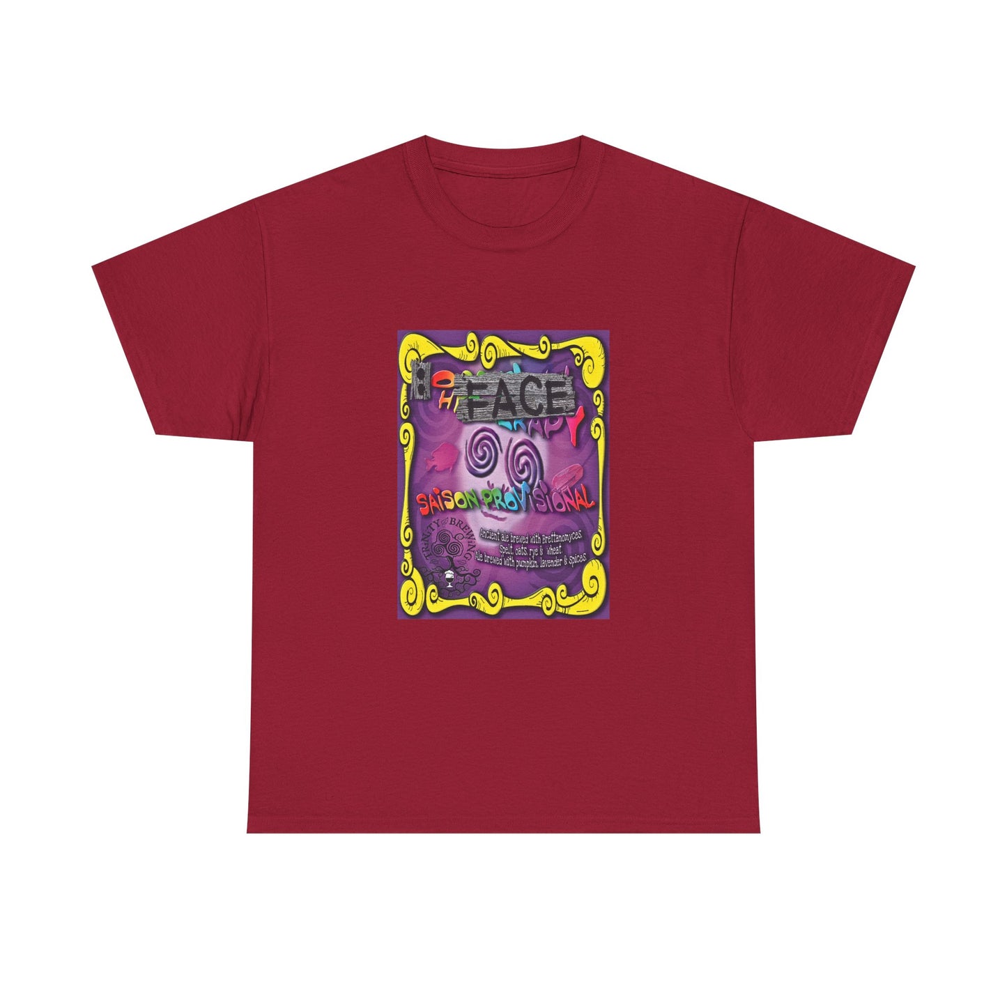 TRiNiTY Oh Face! - Unisex Heavy Cotton Tee