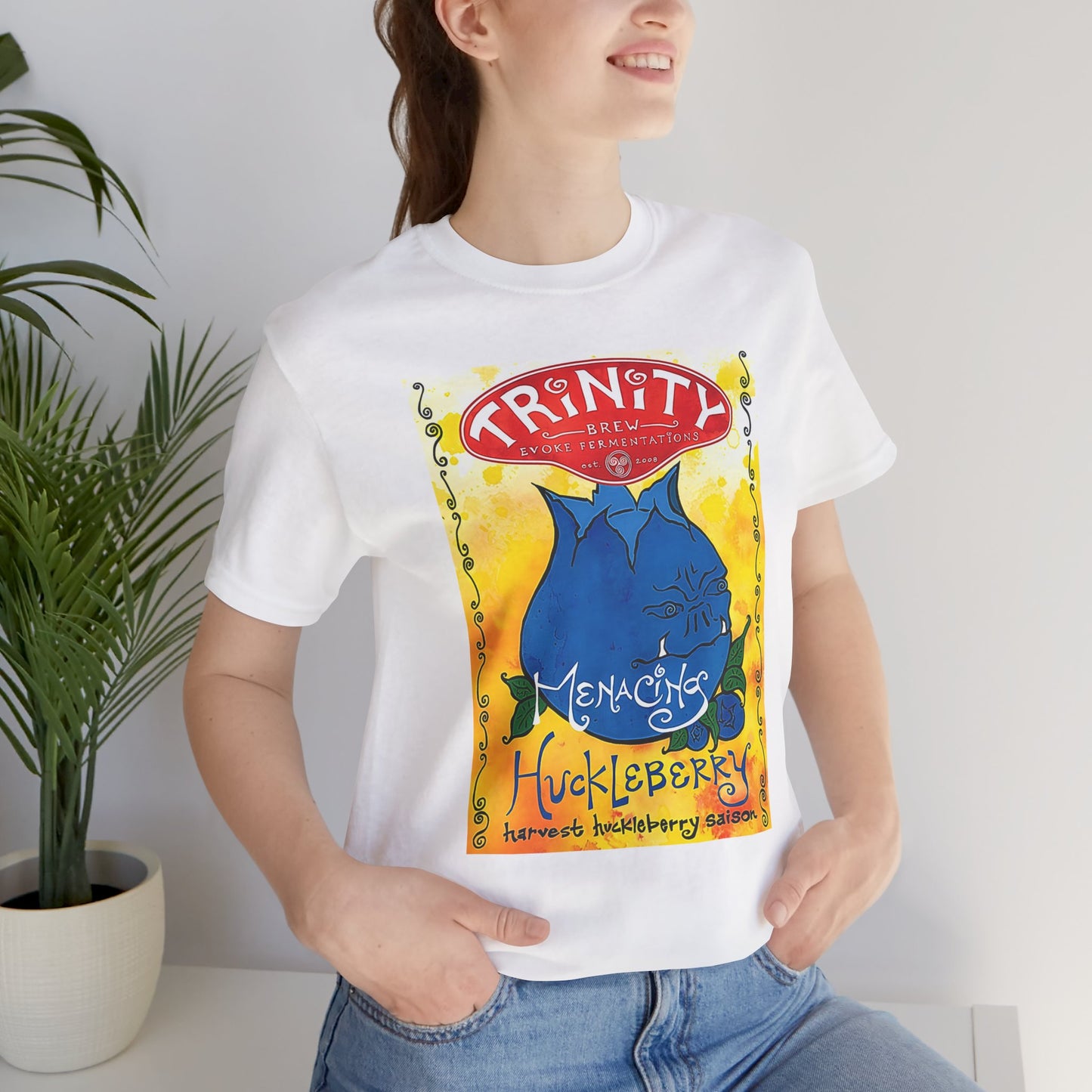 Menacing Huckleberry Short Sleeve Tee