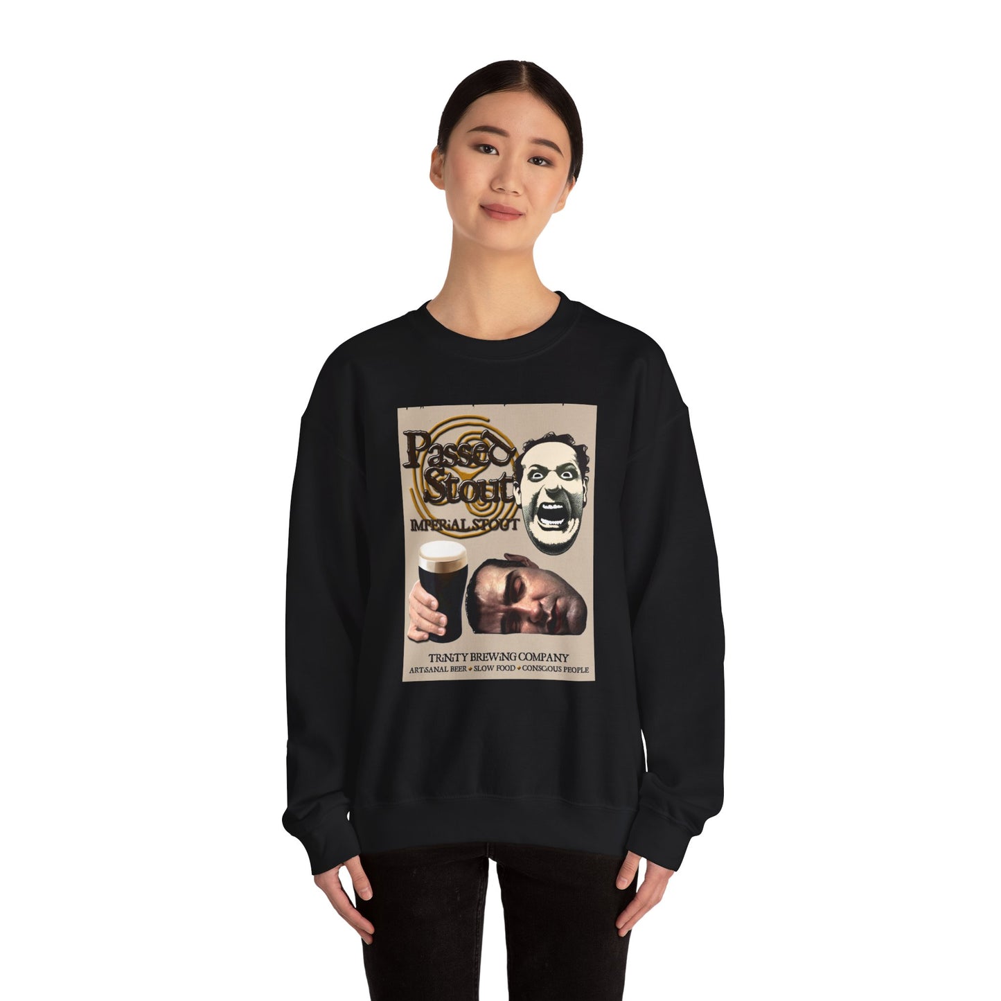 TRiNiTY Passed Stout Imperial Stout - Unisex Heavy Blend™ Crewneck Sweatshirt