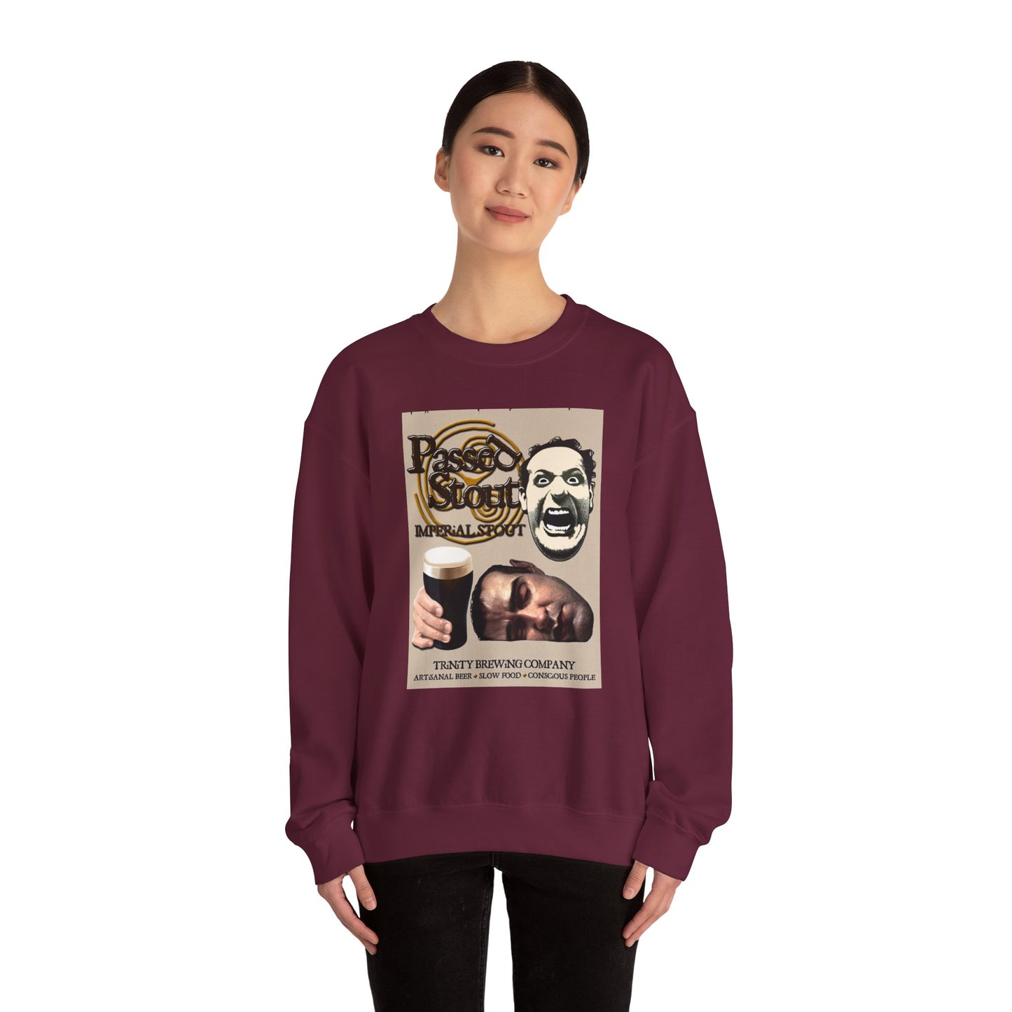 TRiNiTY Passed Stout Imperial Stout - Unisex Heavy Blend™ Crewneck Sweatshirt