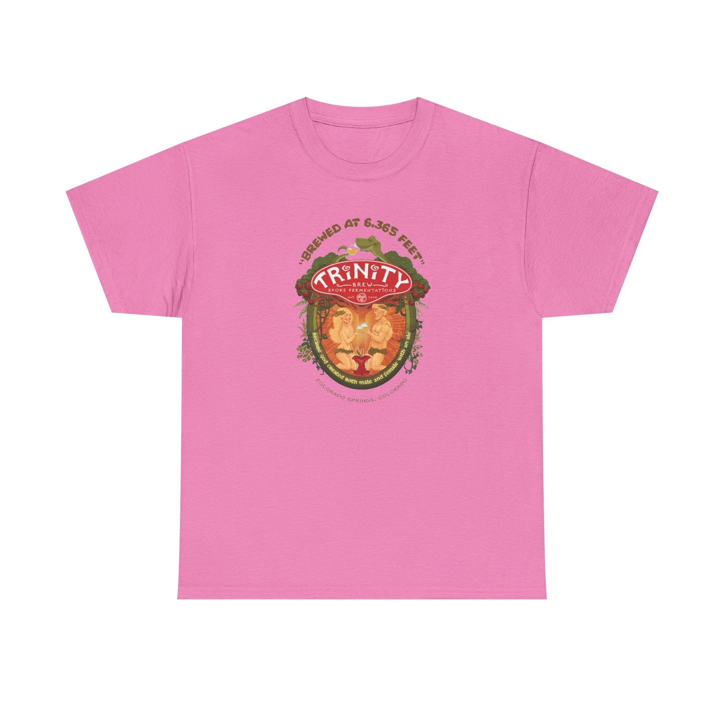 TRiNiTY Adam & Eve Ale (Lighter Colors) - Unisex Heavy Cotton Tee