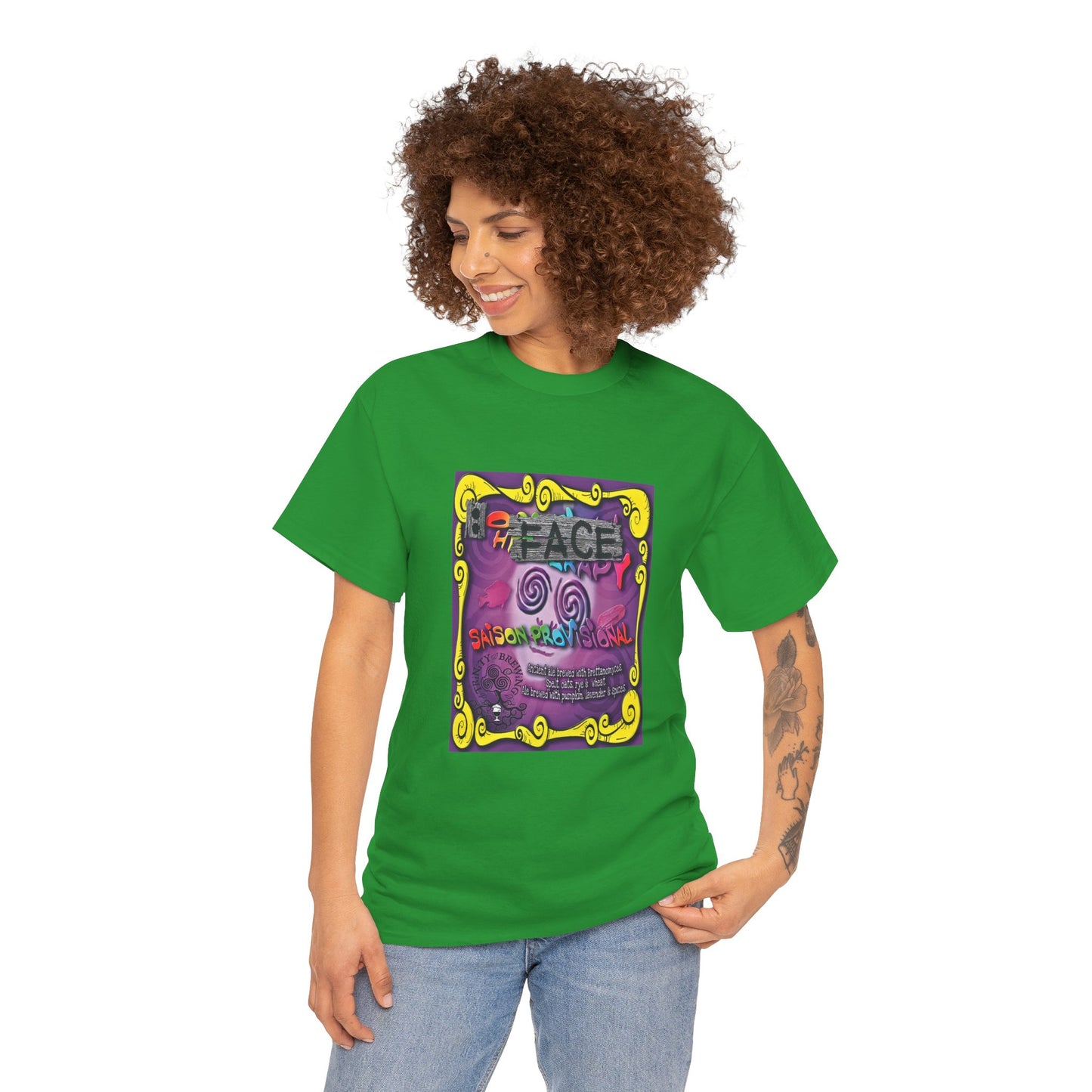 TRiNiTY Oh Face! - Unisex Heavy Cotton Tee