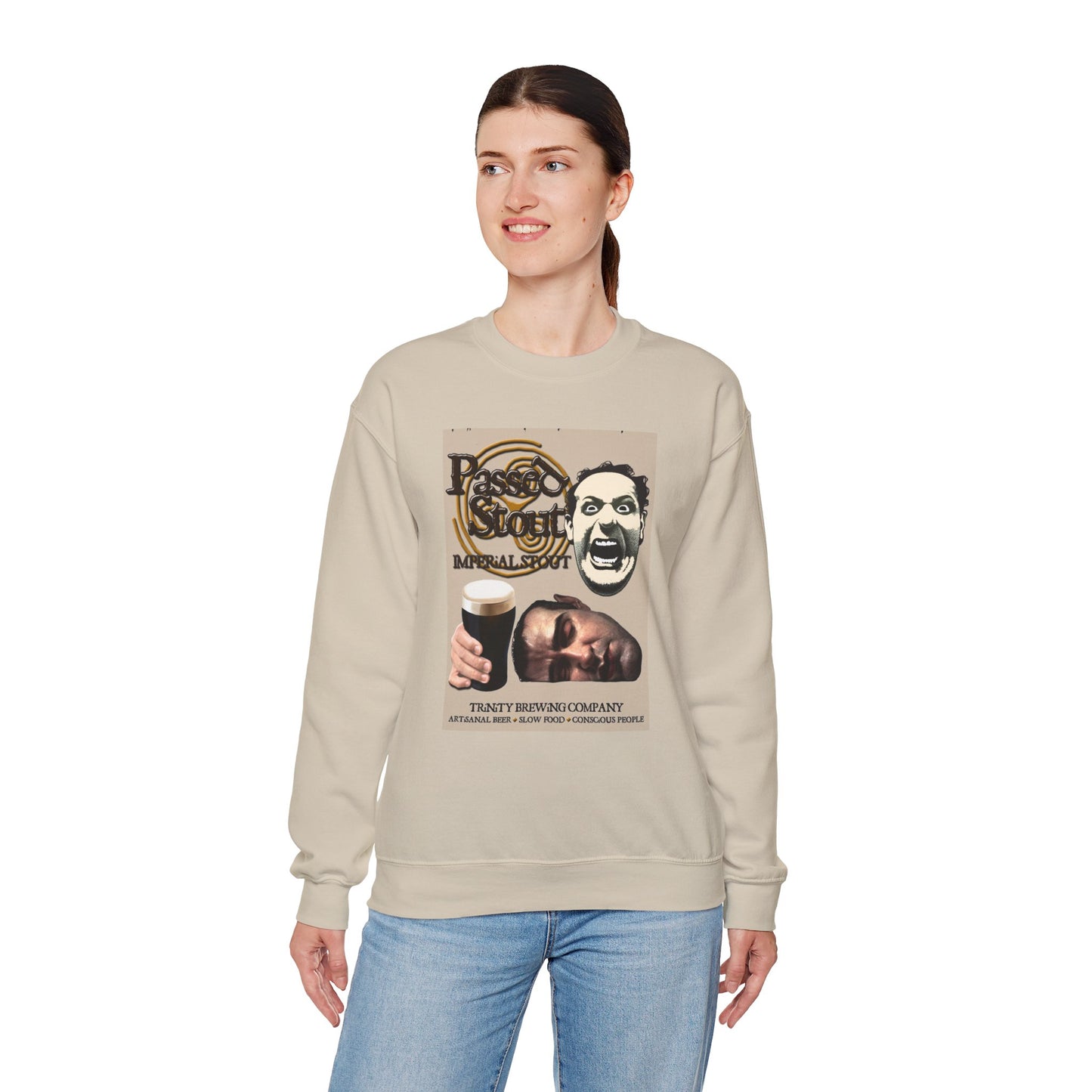 TRiNiTY Passed Stout Imperial Stout - Unisex Heavy Blend™ Crewneck Sweatshirt
