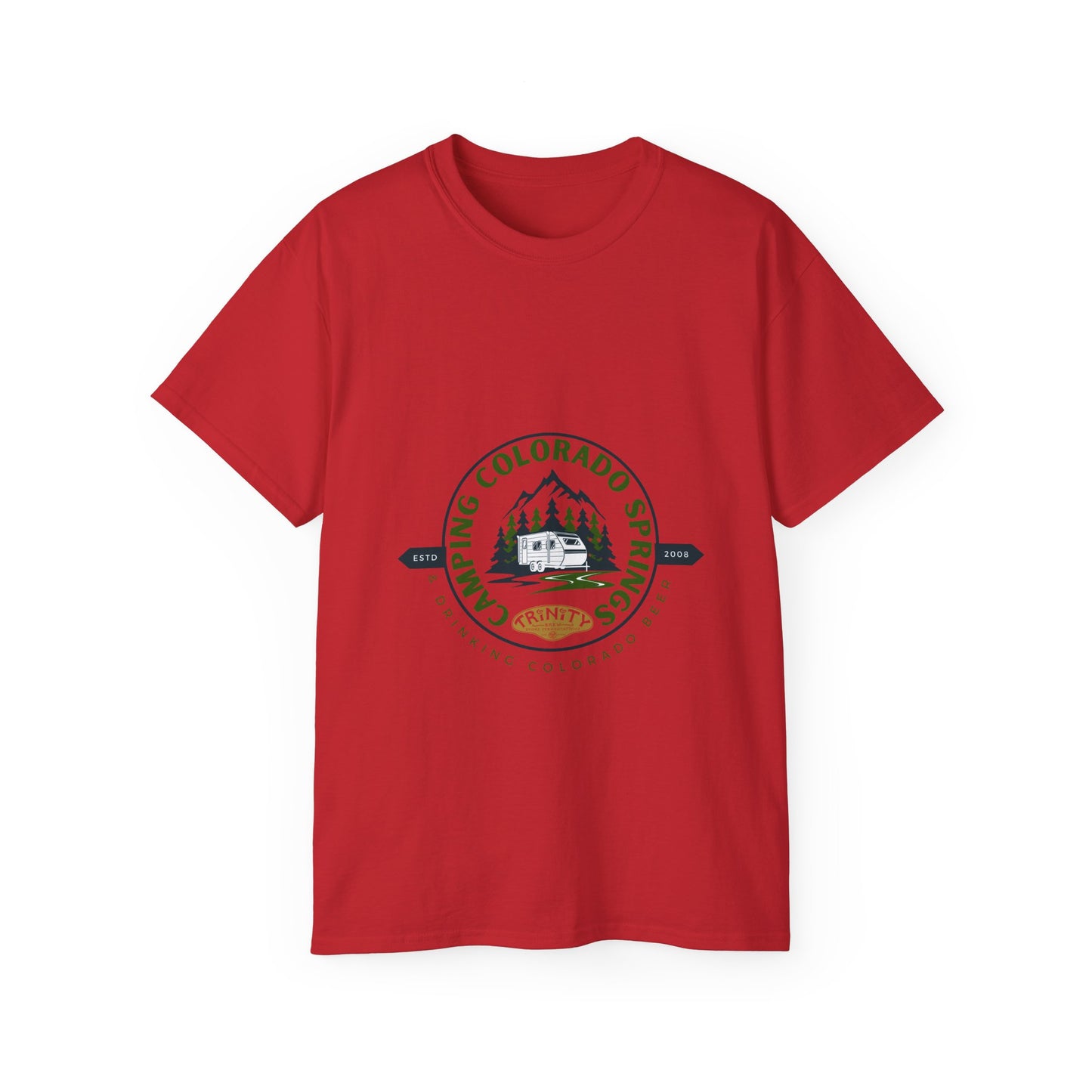 Camping in Colorado T-Shirt Unisex Ultra Cotton Tee