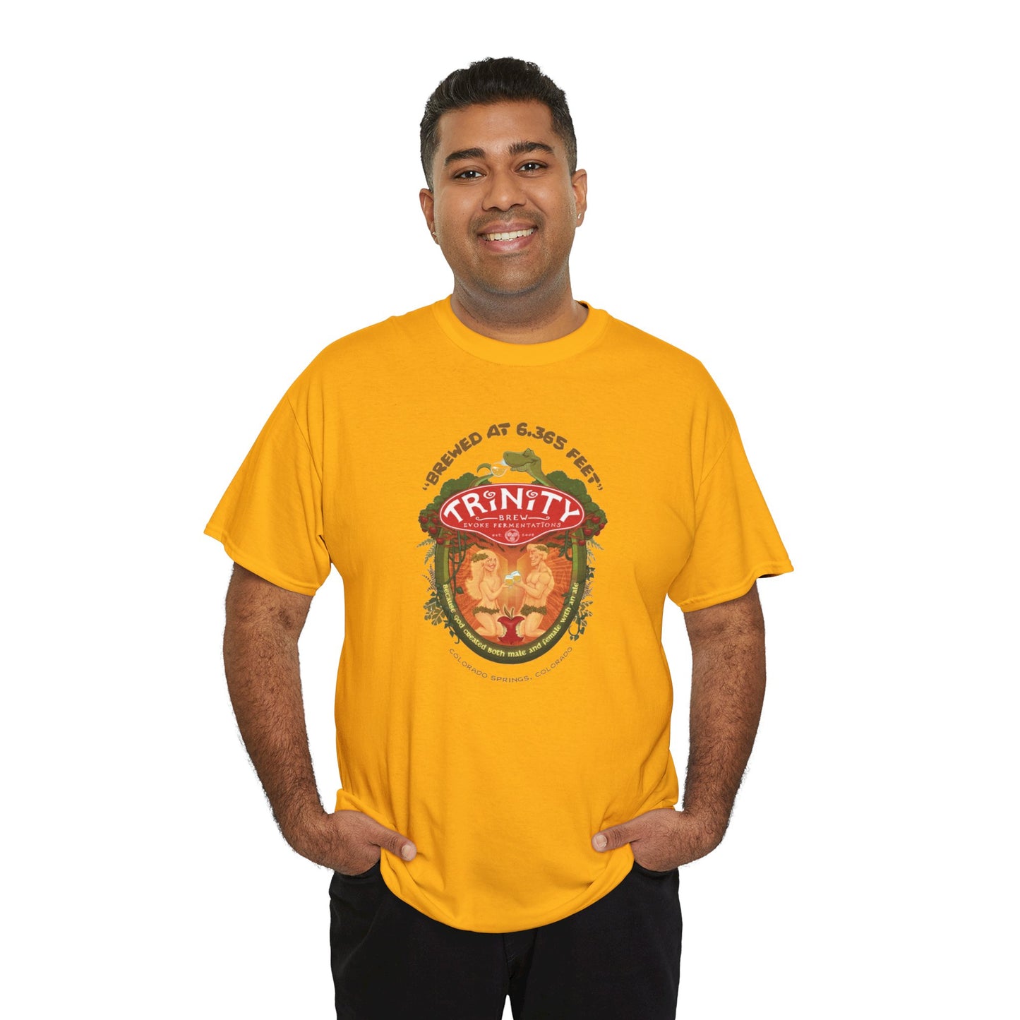 TRiNiTY Adam & Eve Ale (Lighter Colors) - Unisex Heavy Cotton Tee