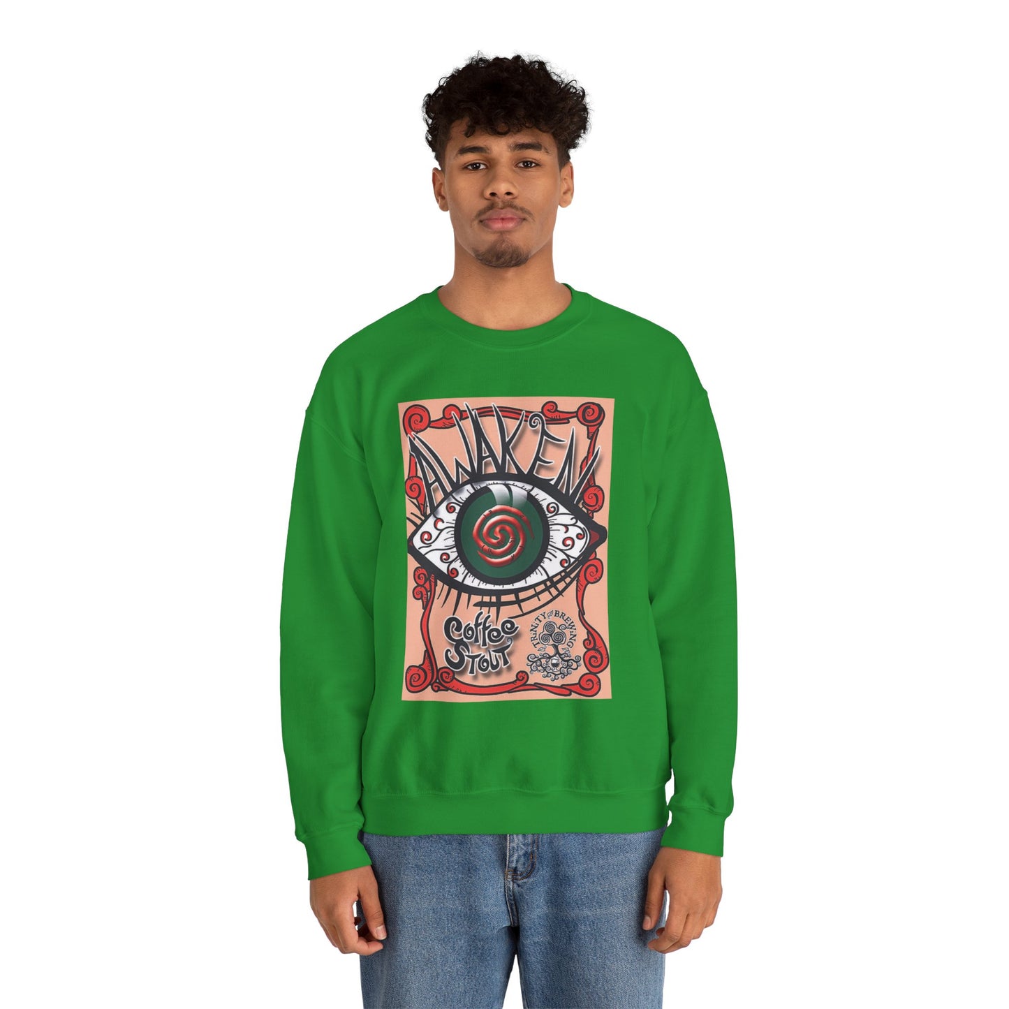 Awaken Coffee Stout TRiNiTY Crewneck Sweatshirt