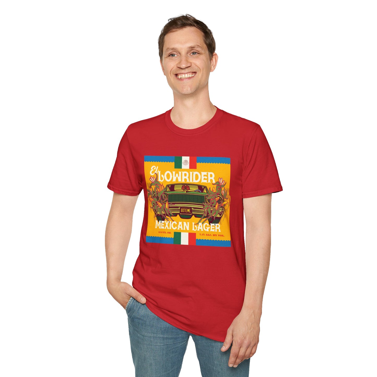 TRiNiTY Lowrider Mexican Lager - Unisex Softstyle T-Shirt