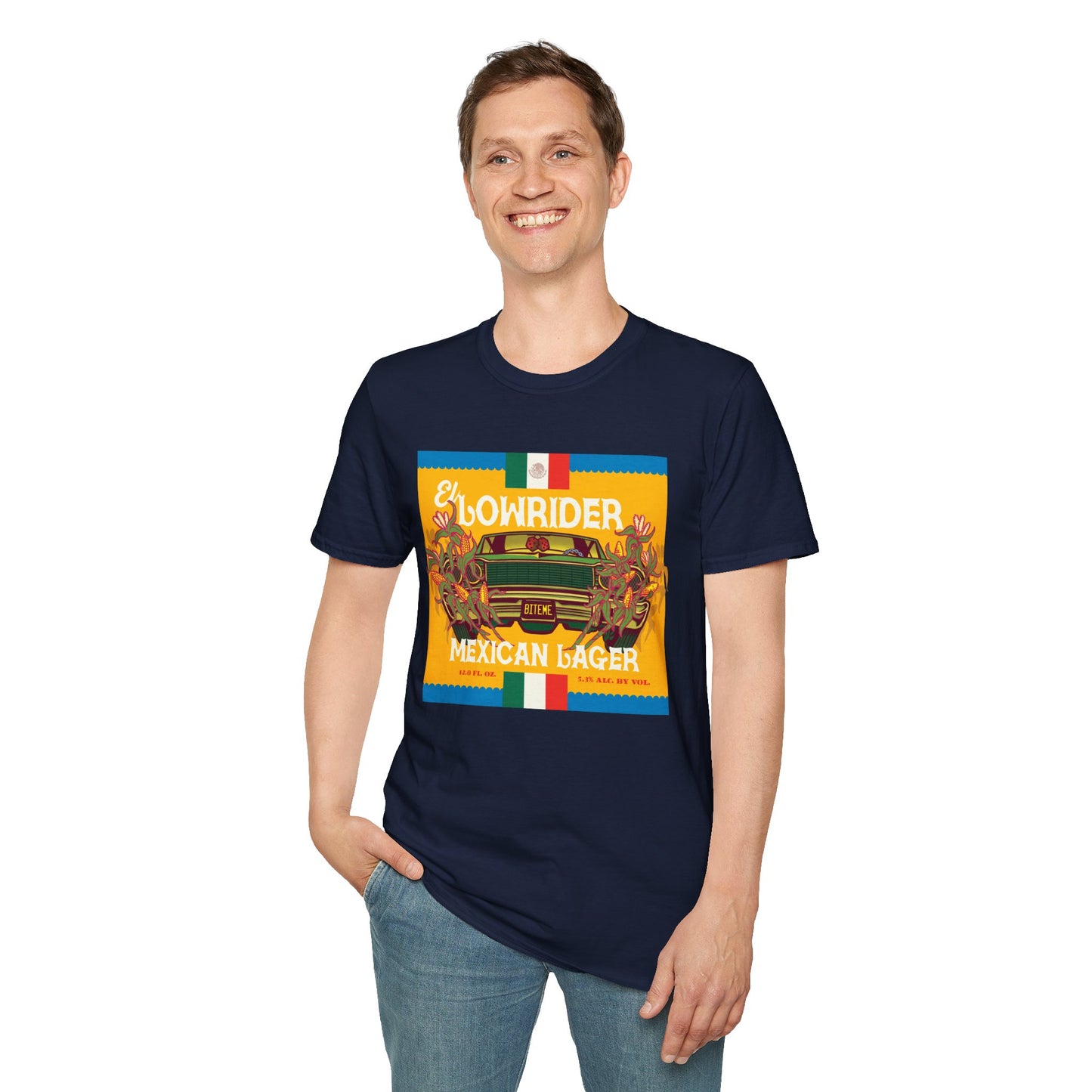 TRiNiTY Lowrider Mexican Lager - Unisex Softstyle T-Shirt