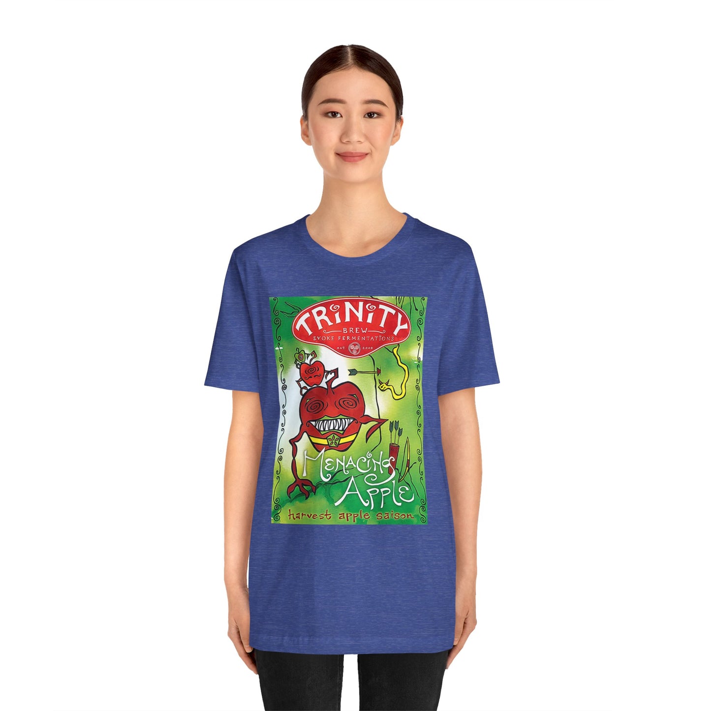 Menacing Apple Short Sleeve Tee