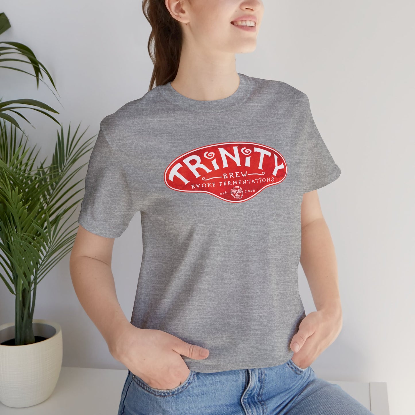 TRiNiTY Hazy Razberry Kolsch - Unisex Jersey Short Sleeve Tee
