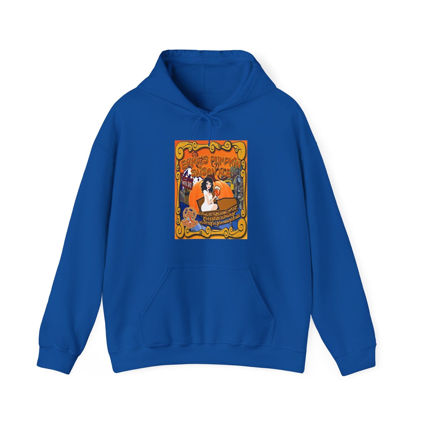 TRiNiTY Emma's Coffin Pumpkin Ale - Unisex Heavy Blend™ Hooded Sweatshirt