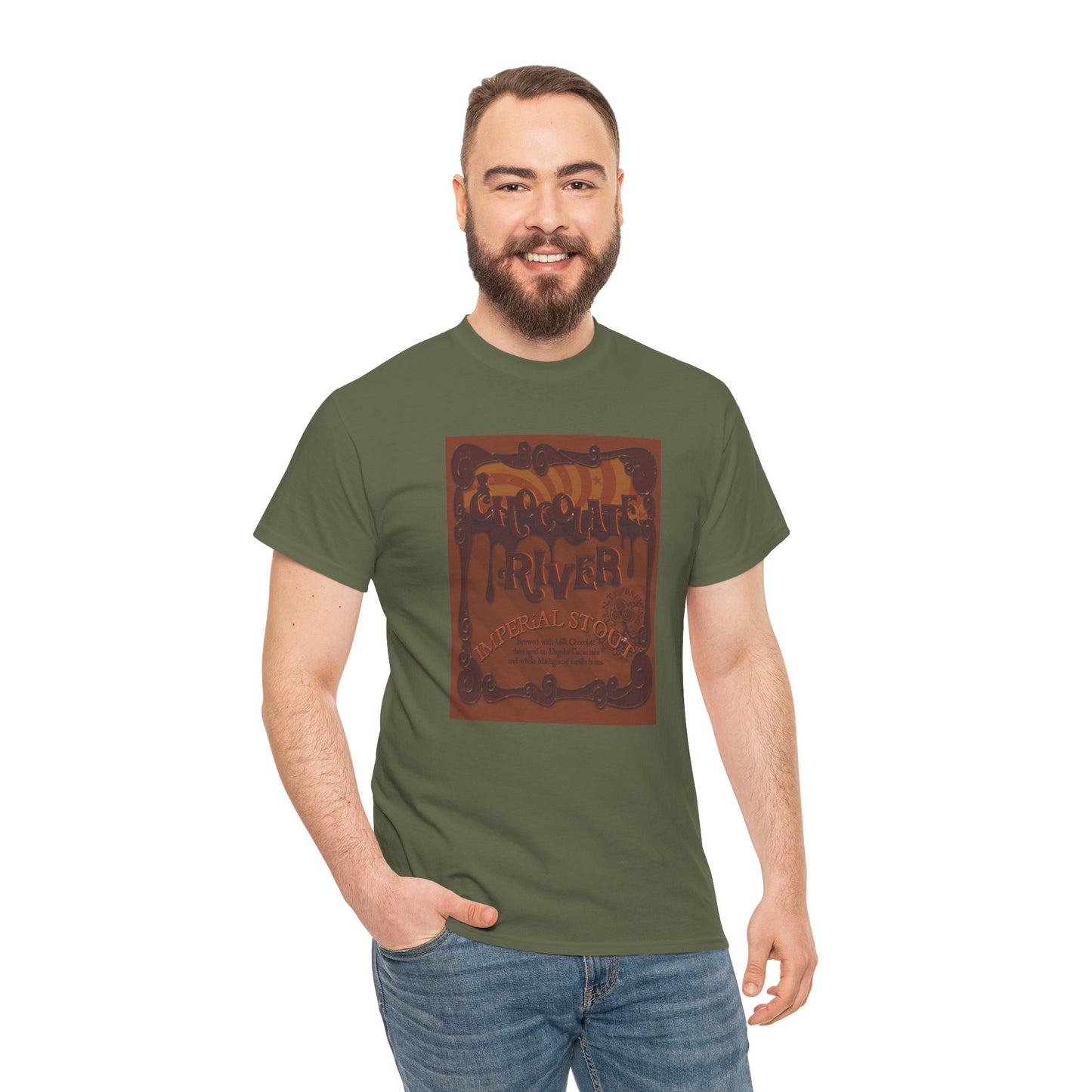TRiNiTY Chocolate River - Unisex Heavy Cotton Tee