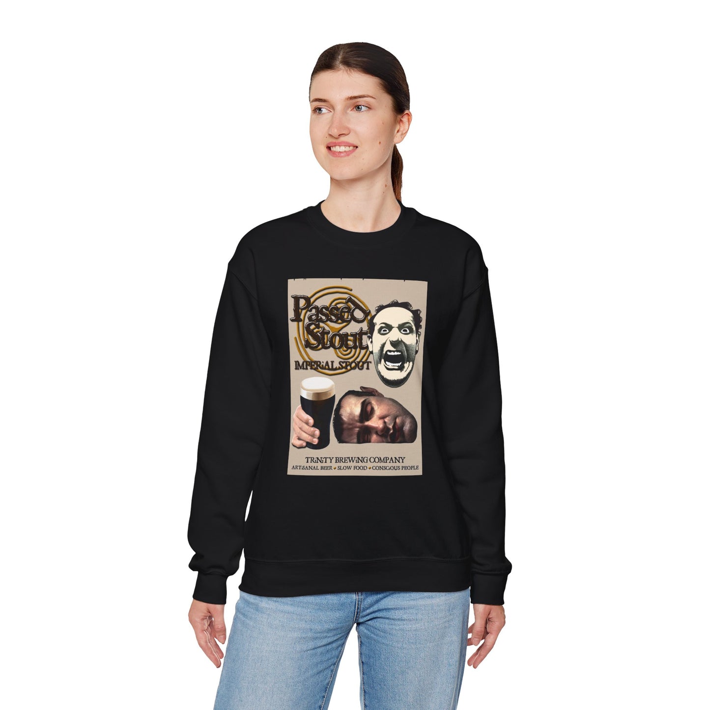 TRiNiTY Passed Stout Imperial Stout - Unisex Heavy Blend™ Crewneck Sweatshirt