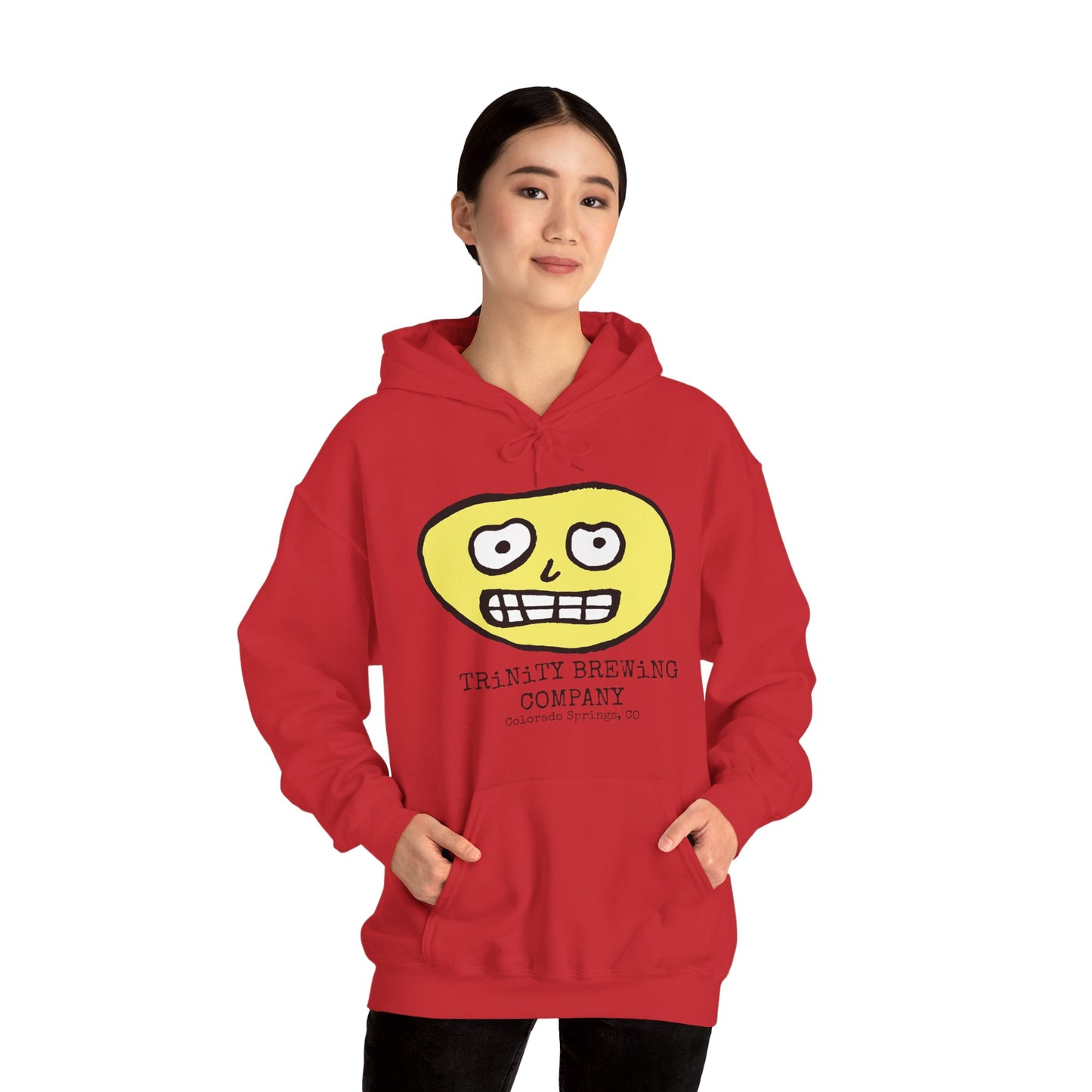 TRiNiTY Brewing Beerface Logo - Unisex Heavy Blend™ Hooded Sweatshirt